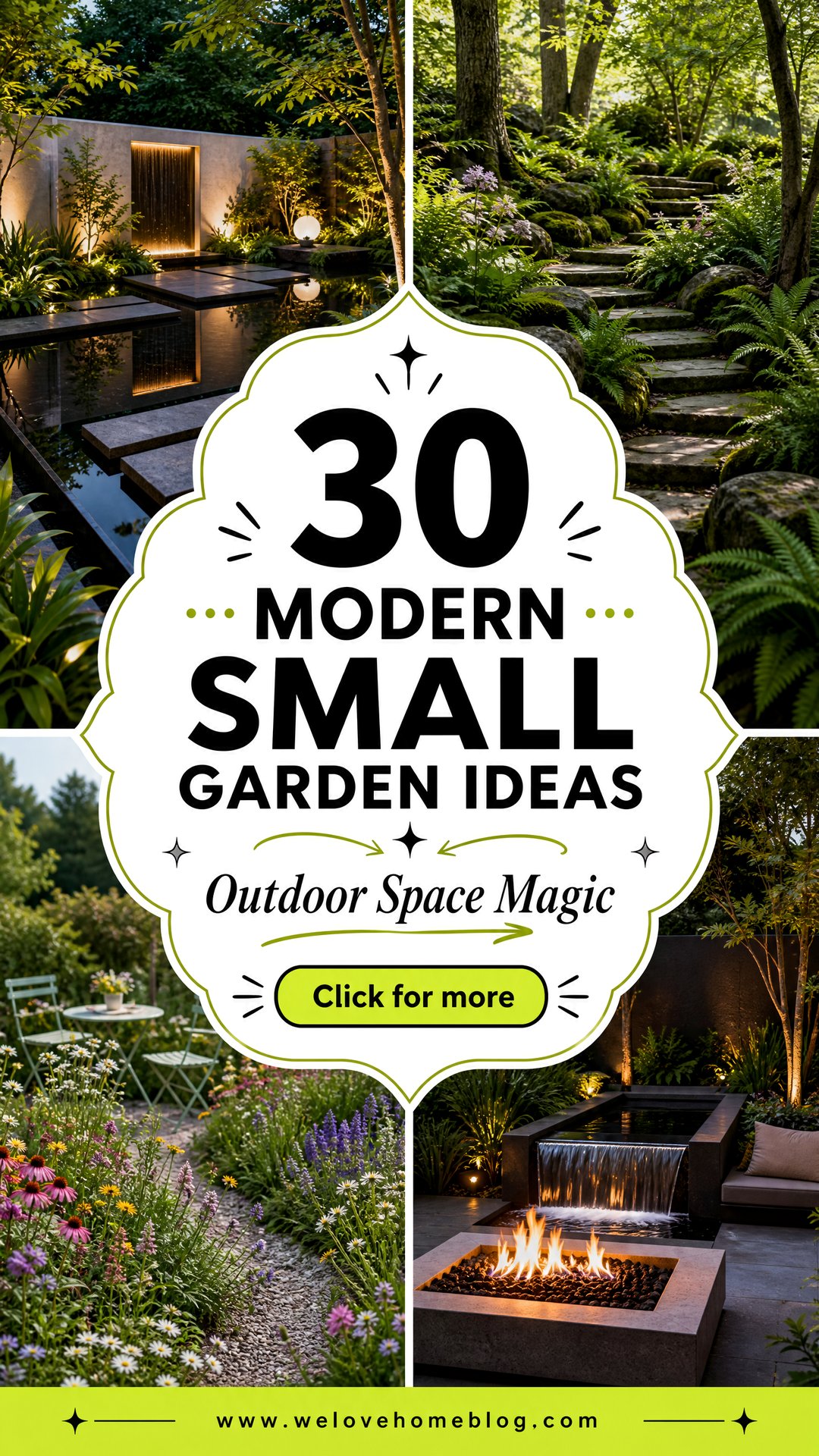 30 Modern Small Garden Ideas for Your Outdoor Space - 30 Modern Small Garden Ideas for Your Outdoor Space