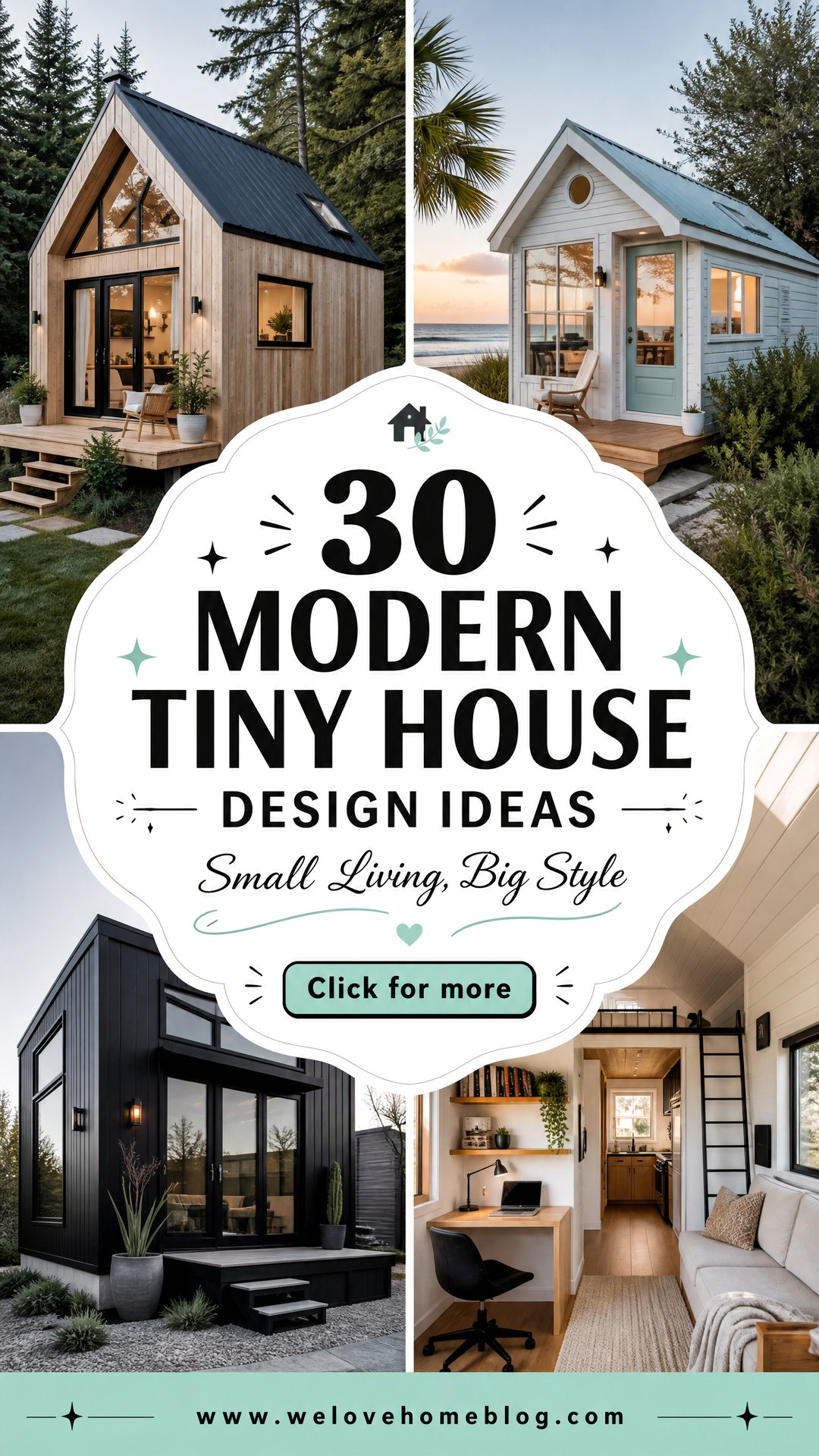 30 Modern Tiny House Design Ideas for Small Living - 30 Modern Tiny House Design Ideas for Small Living