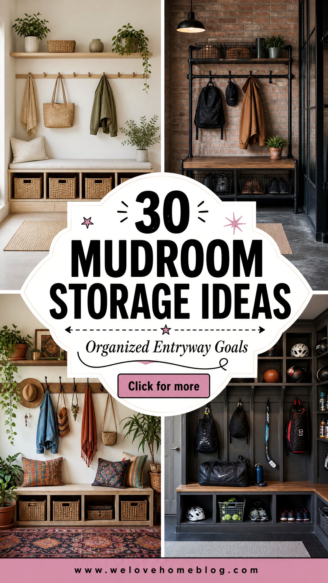 30 Mudroom Storage Ideas for an Organized Entryway - 30 Mudroom Storage Ideas for an Organized Entryway