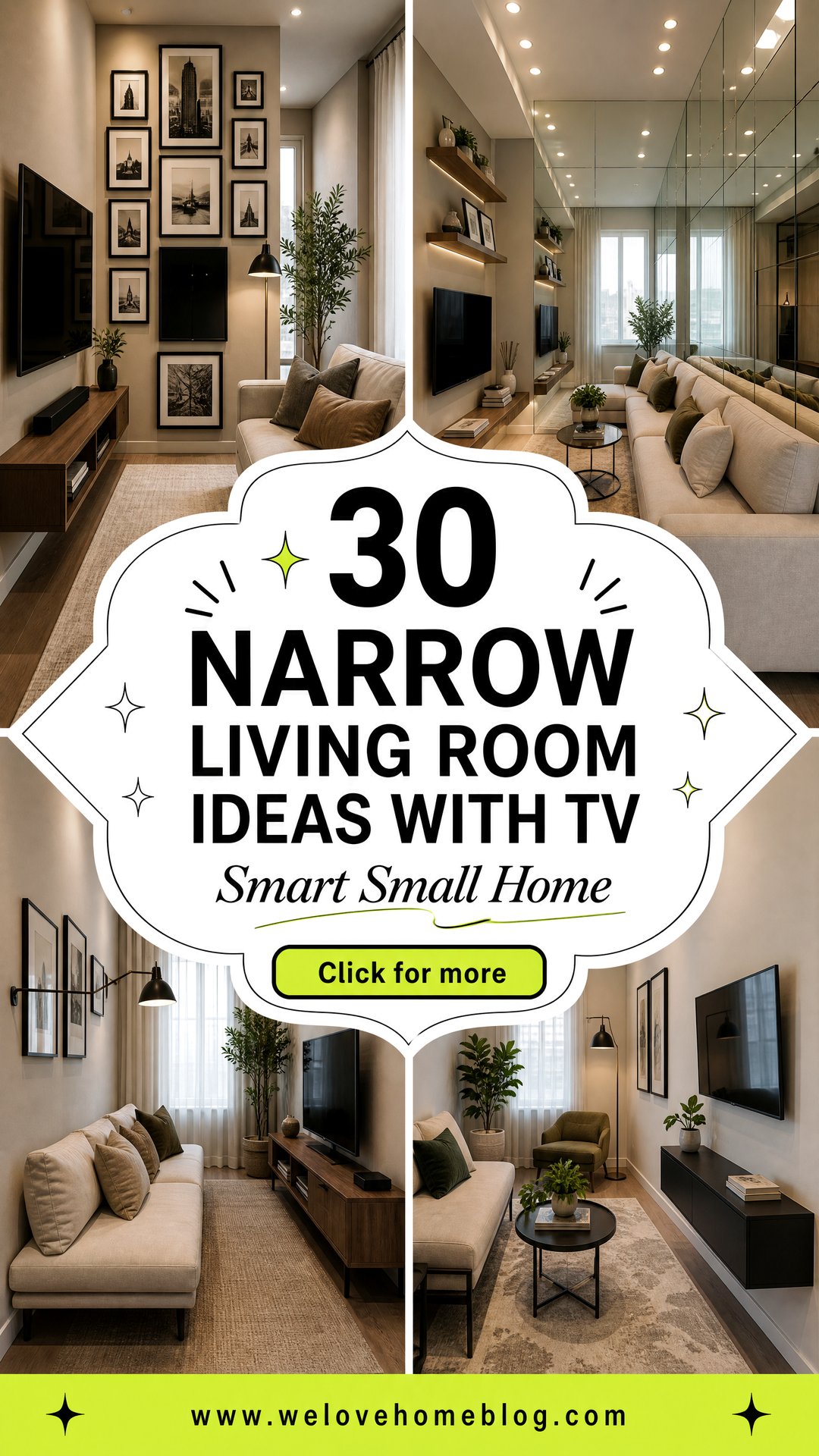 30 Narrow Living Room Ideas With TV for Small Homes - 30 Narrow Living Room Ideas With TV for Small Homes