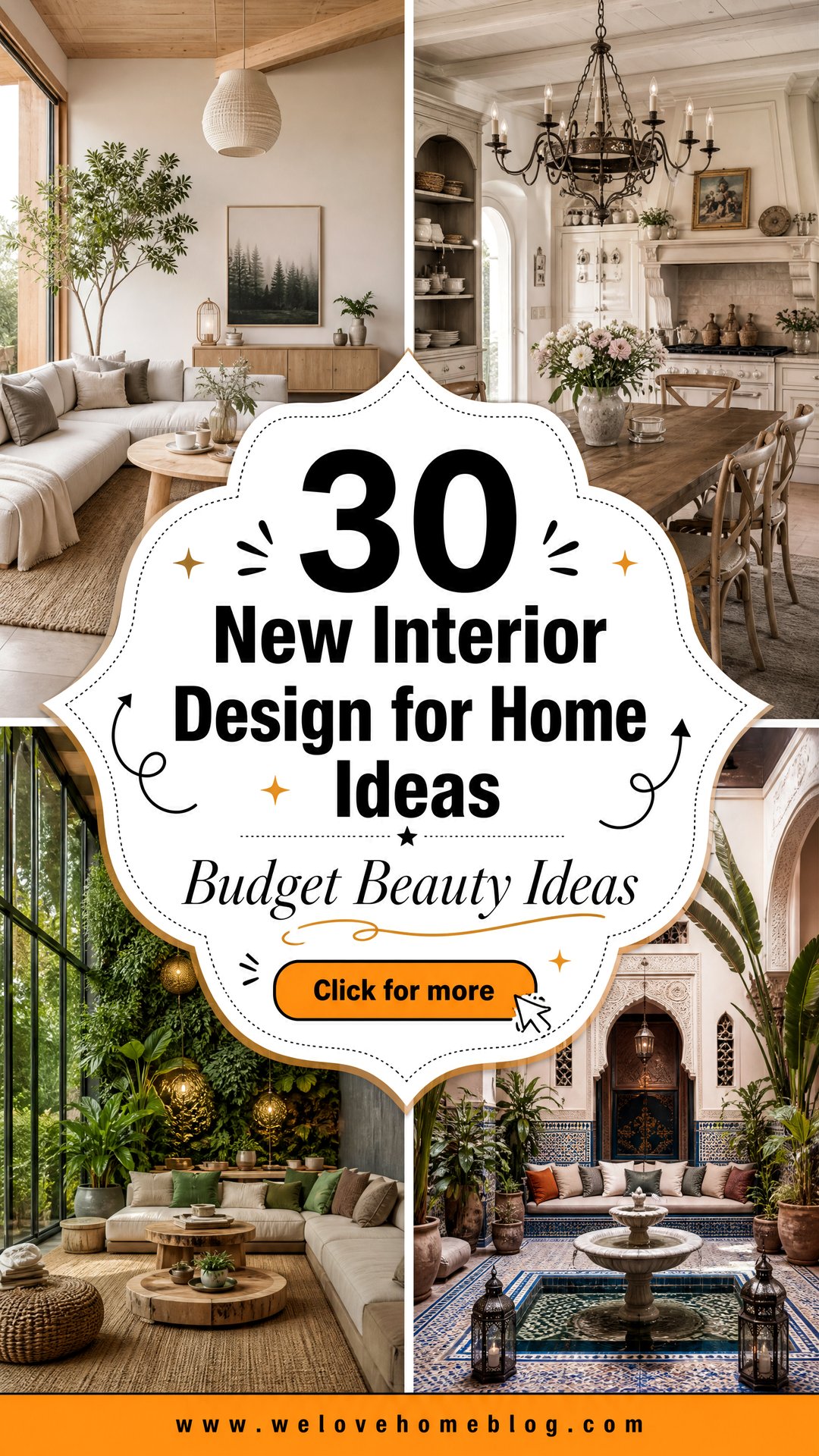 30 New Interior Design for Home Ideas for Every Budget - 30 New Interior Design for Home Ideas for Every Budget