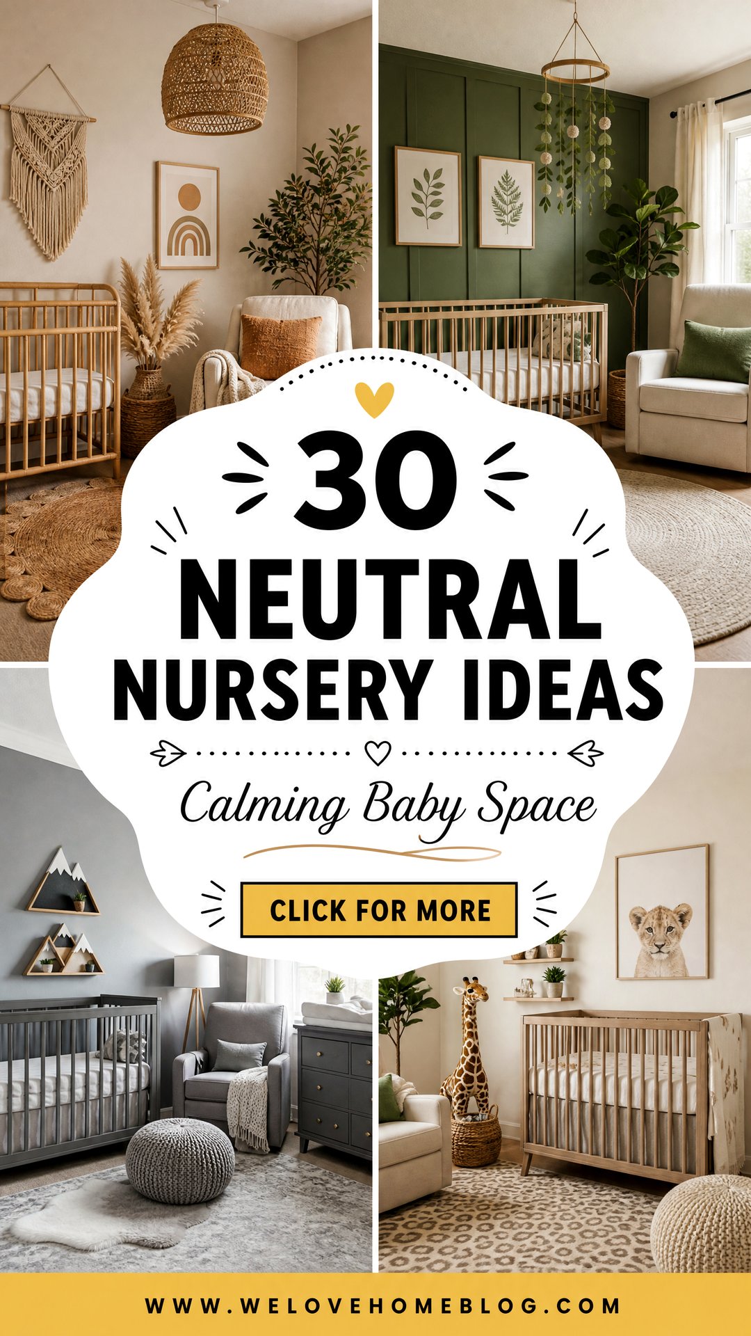 30 Nursery Ideas Neutral Styles for a Calming Space - 30 Nursery Ideas Neutral Styles for a Calming Space