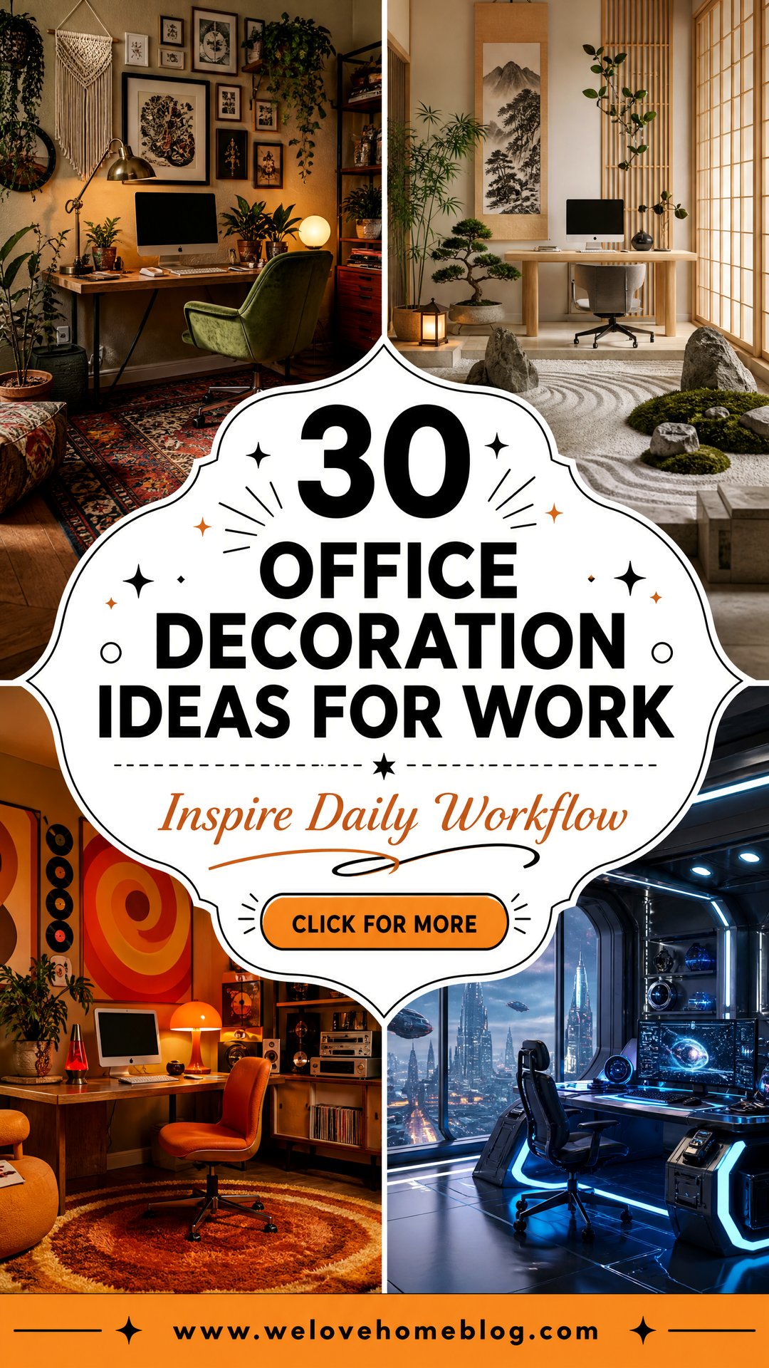 30 Office Decoration Ideas for Work to Inspire You - 30 Office Decoration Ideas for Work to Inspire You