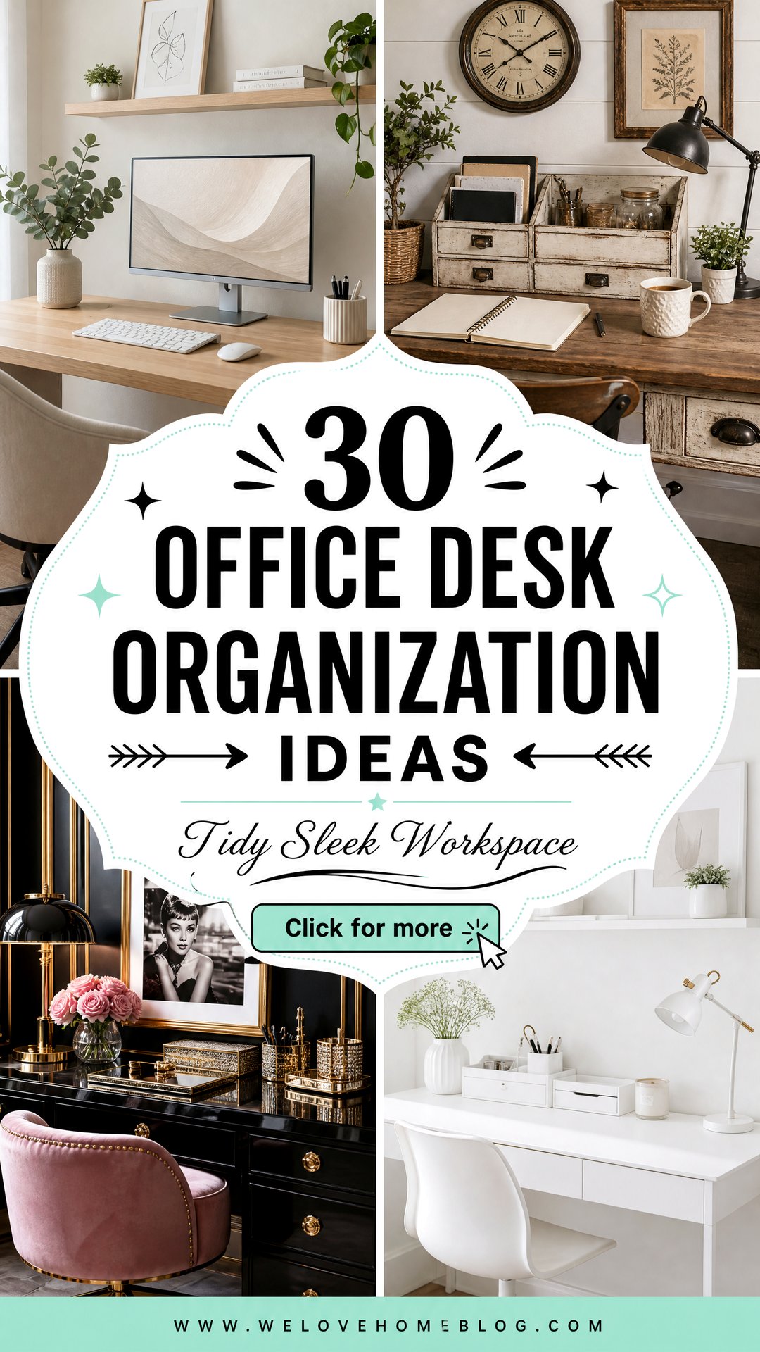 30 Office Desk Organization Ideas for a Tidy Workspace - 30 Office Desk Organization Ideas for a Tidy Workspace