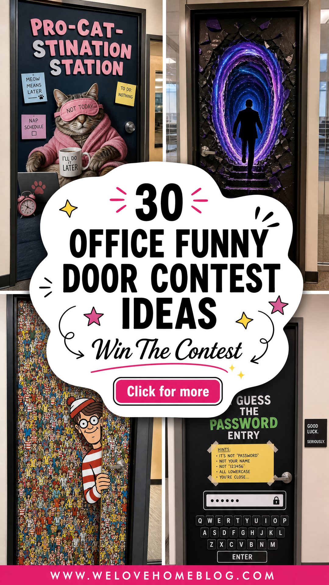 30 Office Funny Door Decorating Contest Ideas to Win - 30 Office Funny Door Decorating Contest Ideas to Win