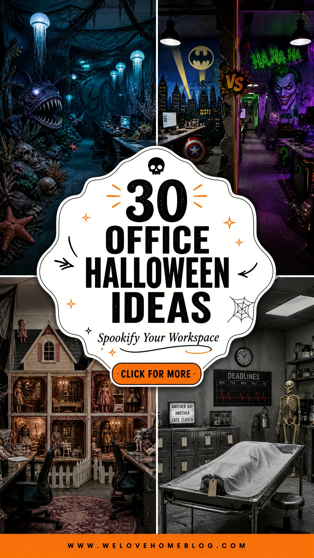 30 Office Halloween Ideas to Spookify Your Workspace - 30 Office Halloween Ideas to Spookify Your Workspace