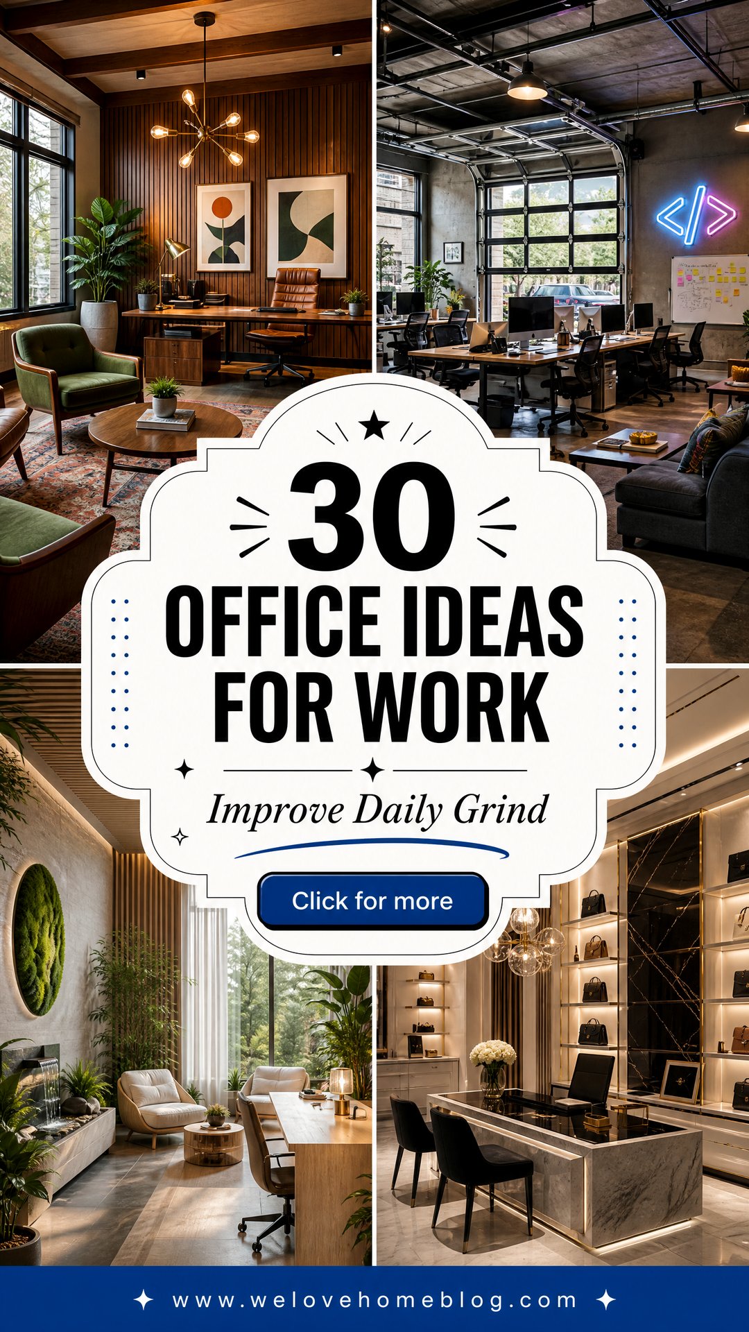 30 Office Ideas for Work to Improve Your Daily Grind - 30 Office Ideas for Work to Improve Your Daily Grind