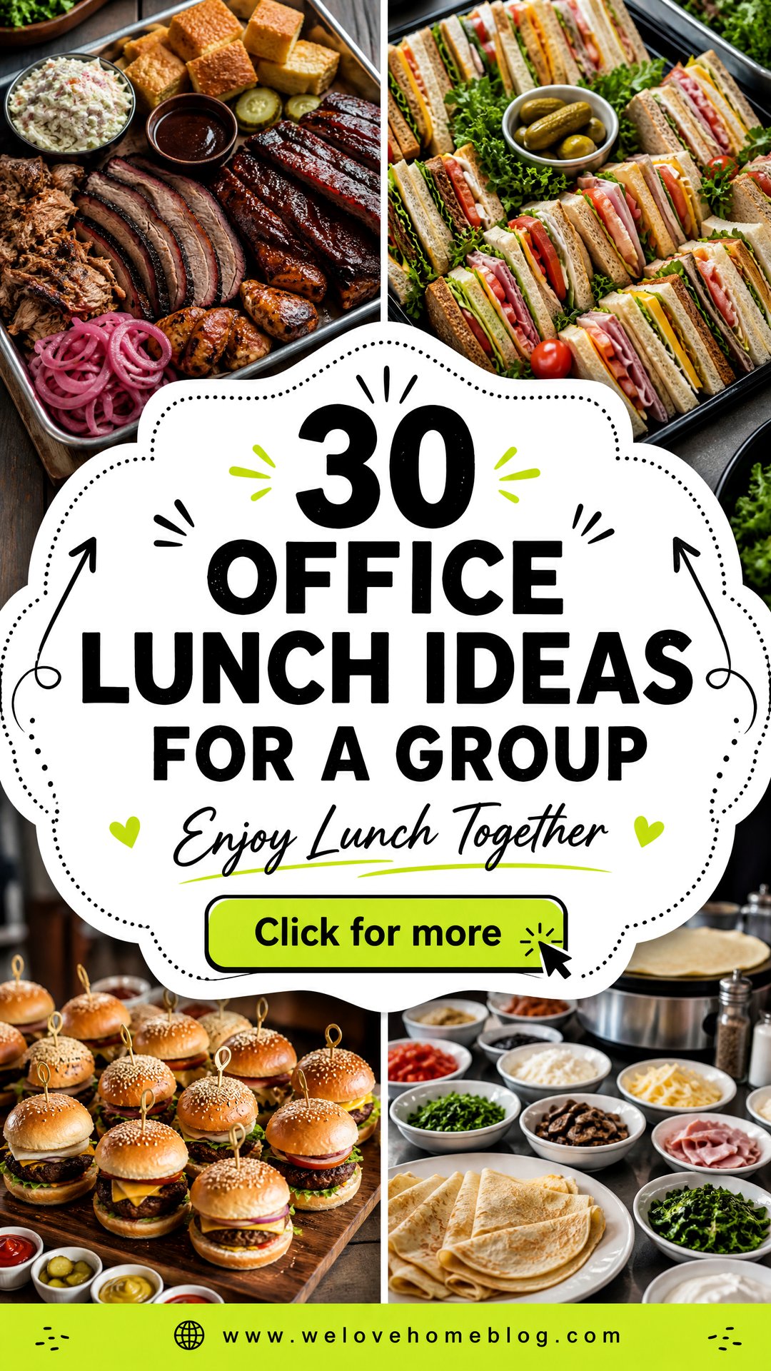 30 Office Lunch Ideas for a Group to Enjoy Together - 30 Office Lunch Ideas for a Group to Enjoy Together