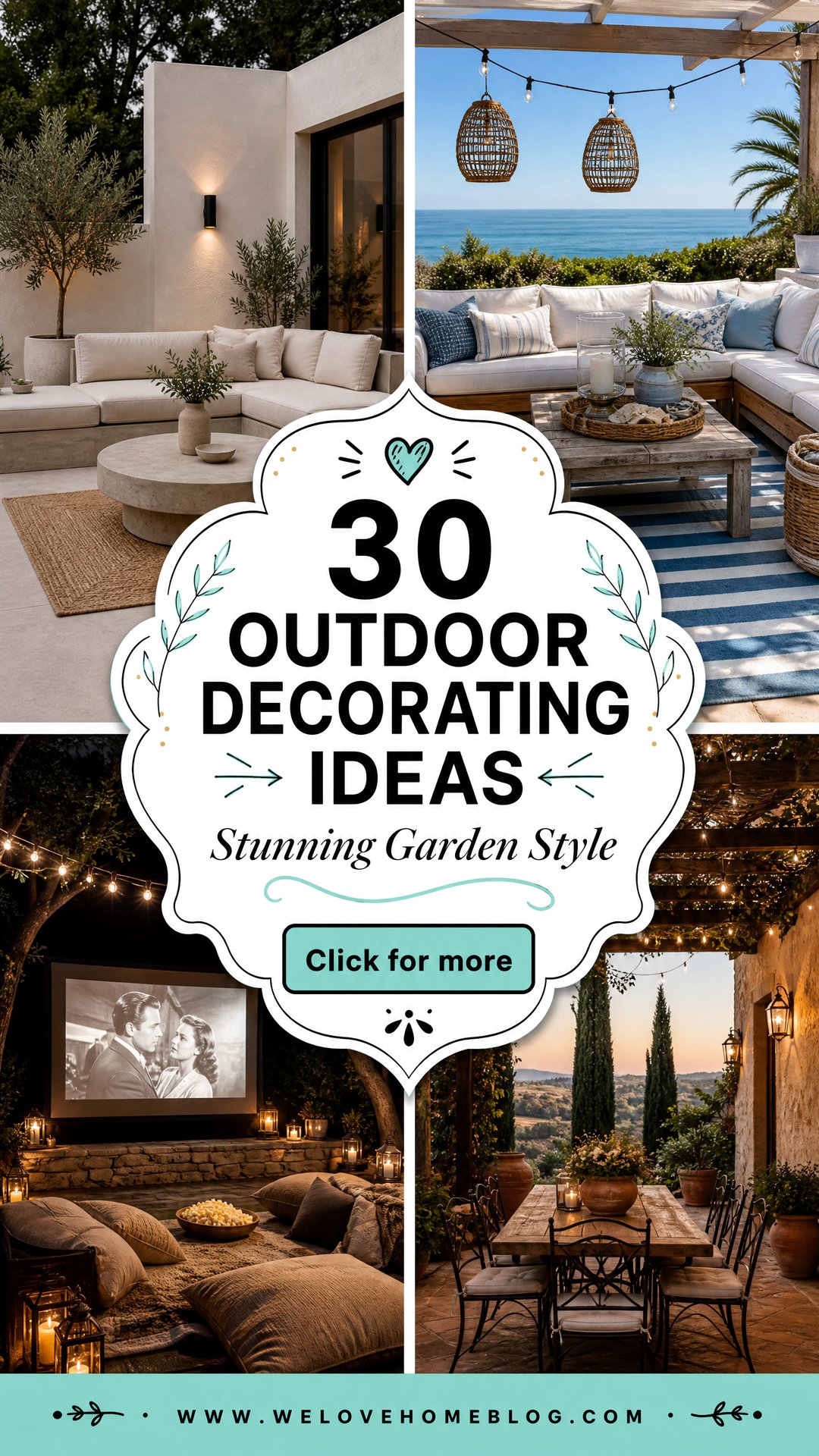 30 Outdoor Decorating Ideas for a Stunning Garden - 30 Outdoor Decorating Ideas for a Stunning Garden