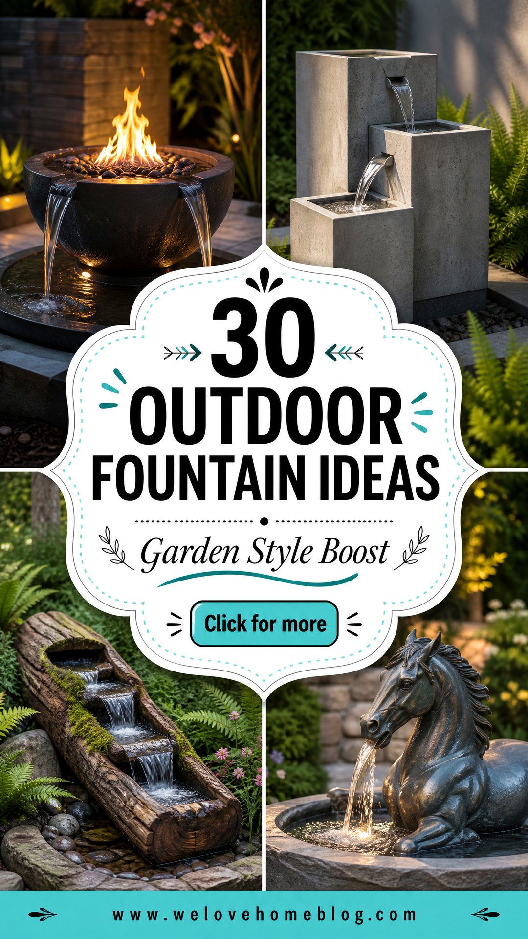 30 Outdoor Fountain Ideas to Enhance Your Garden Style - 30 Outdoor Fountain Ideas to Enhance Your Garden Style