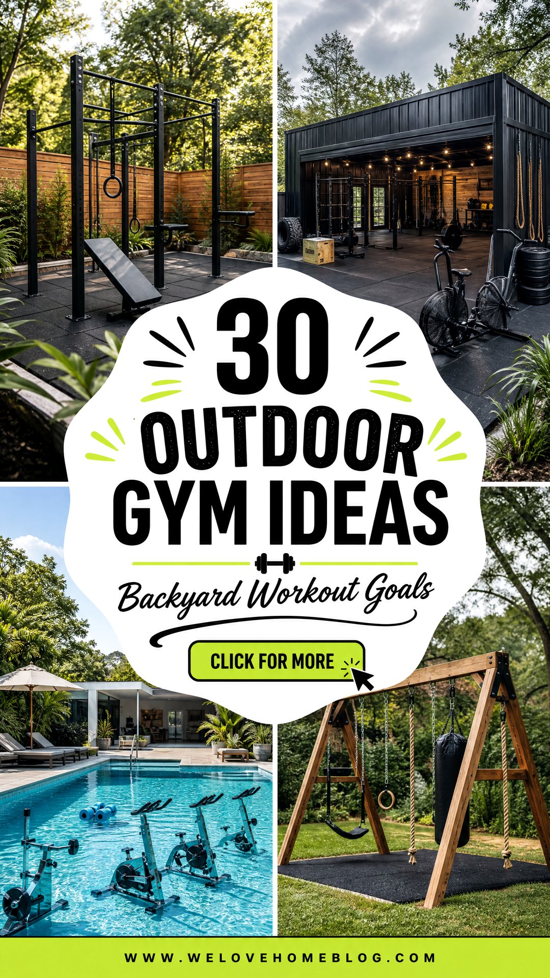 30 Outdoor Gym Ideas for Your Perfect Backyard Workout - 30 Outdoor Gym Ideas for Your Perfect Backyard Workout