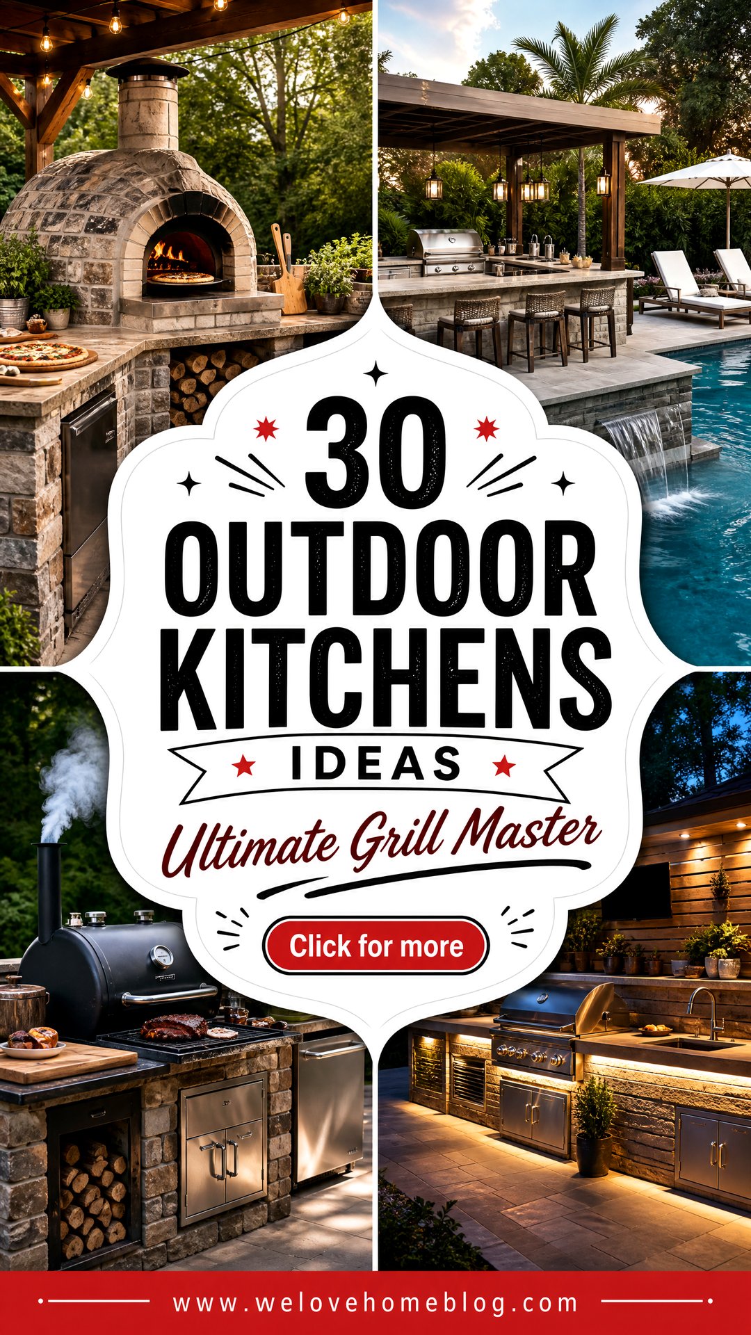 30 Outdoor Kitchens Ideas for the Ultimate Grill Master - 30 Outdoor Kitchens Ideas for the Ultimate Grill Master