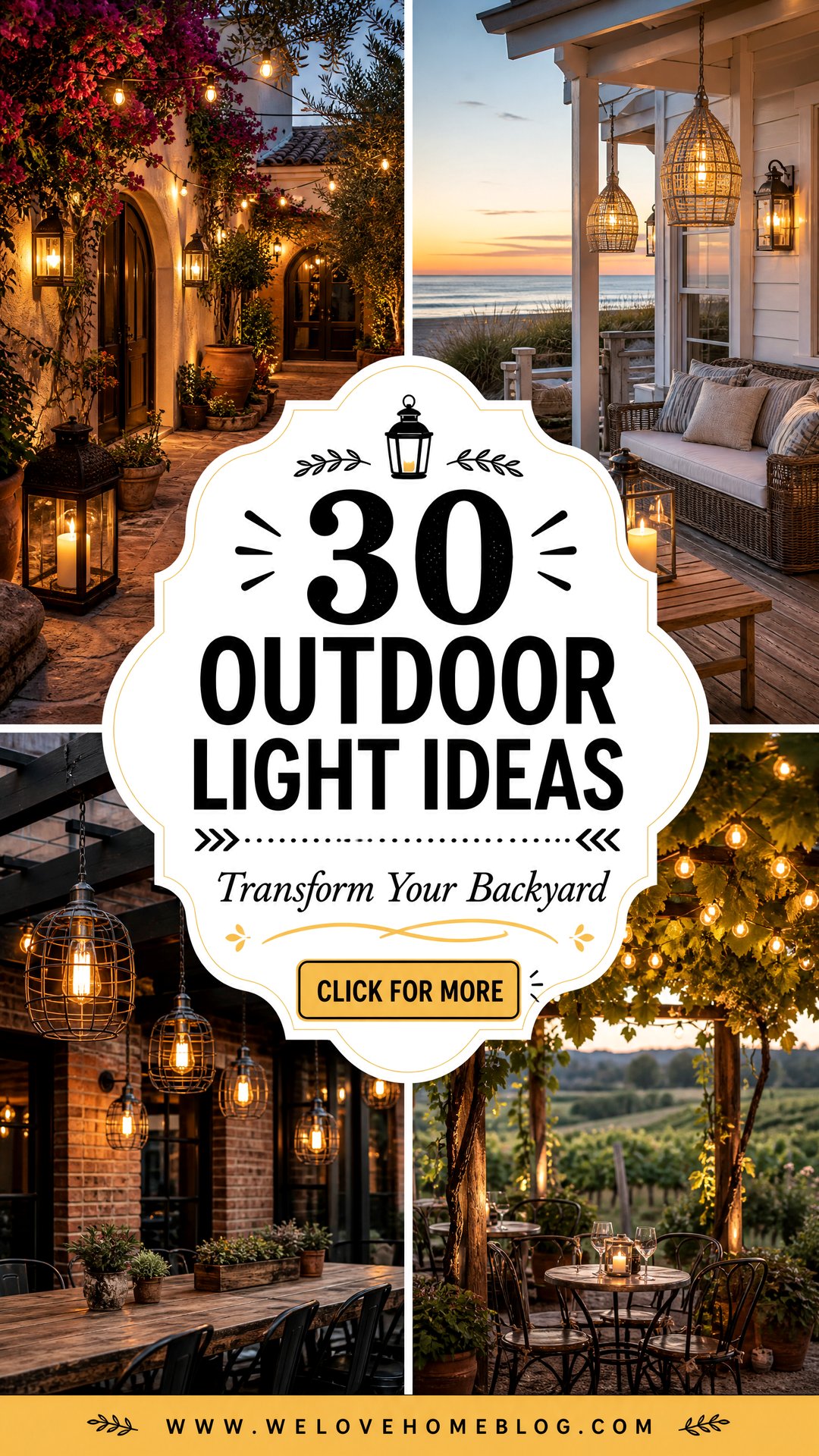 30 Outdoor Light Ideas to Transform Your Backyard - 30 Outdoor Light Ideas to Transform Your Backyard