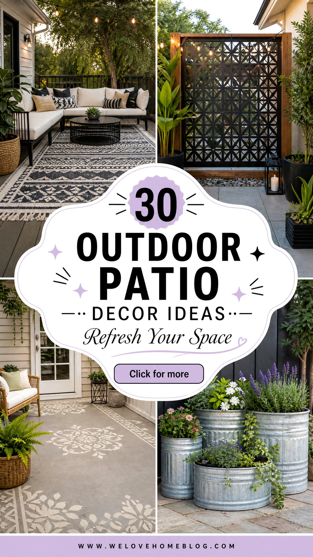30 Outdoor Patio Decor Ideas to Refresh Your Home Space - 30 Outdoor Patio Decor Ideas to Refresh Your Home Space
