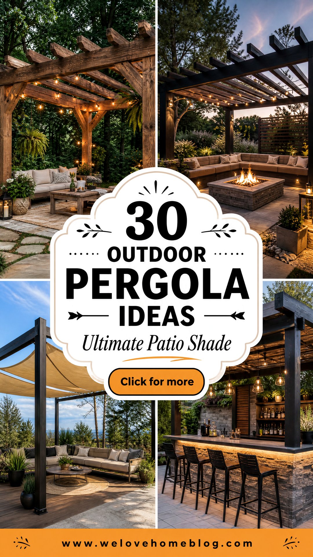30 Outdoor Pergola Ideas for the Ultimate Patio Shade - 30 Outdoor Pergola Ideas for the Ultimate Patio Shade