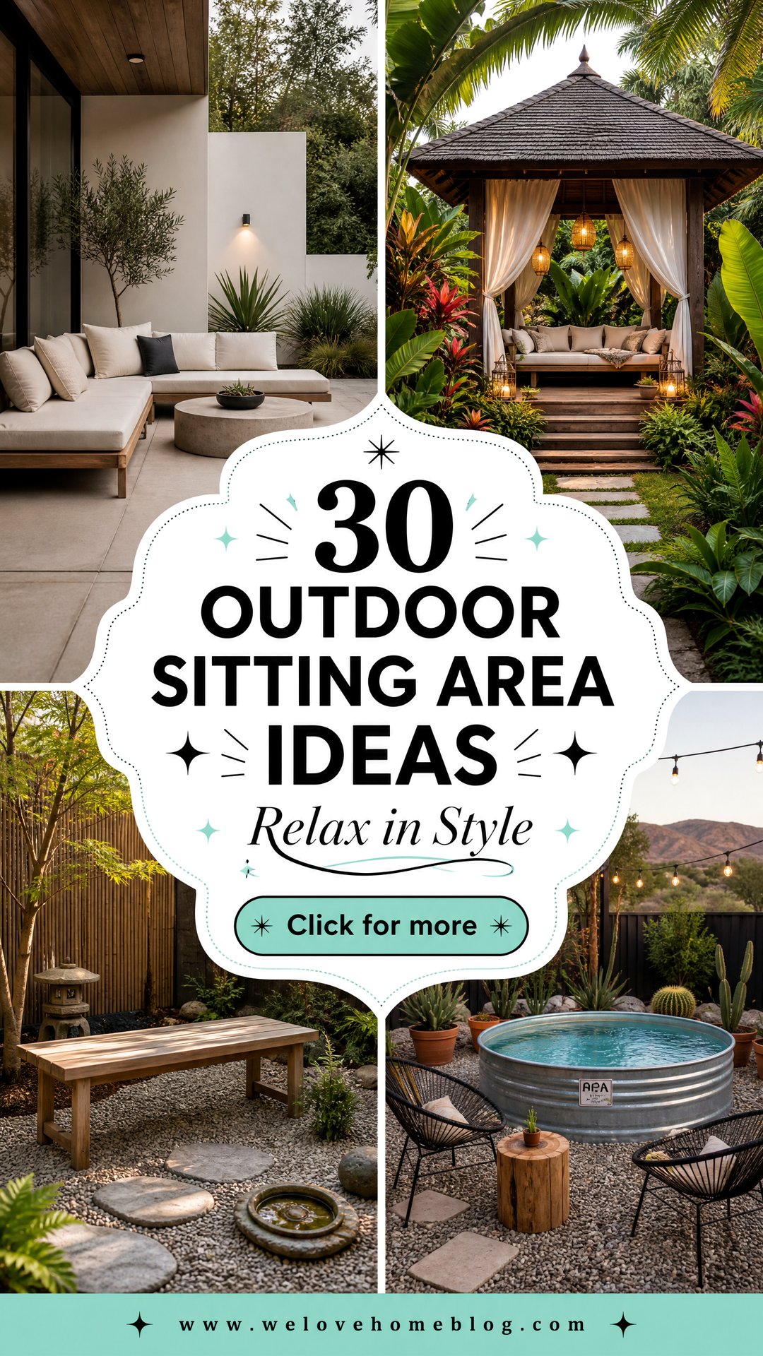 30 Outdoor Sitting Area Ideas for Maximum Relaxation - 30 Outdoor Sitting Area Ideas for Maximum Relaxation