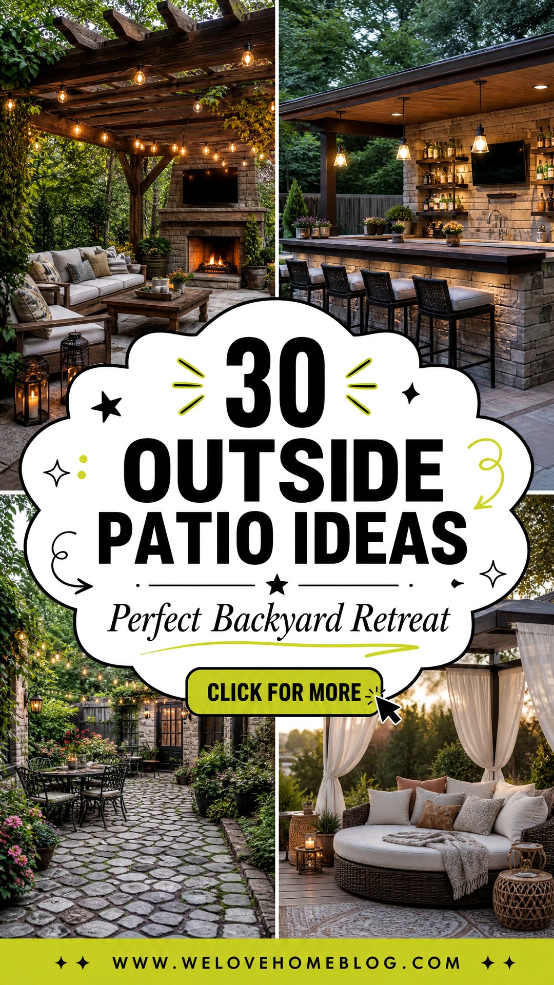 30 Outside Patio Ideas for the Perfect Backyard Retreat - 30 Outside Patio Ideas for the Perfect Backyard Retreat