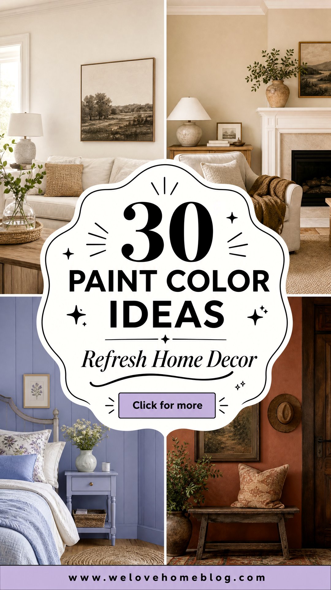 30 Paint Color Ideas to Completely Refresh Your Home Decor - 30 Paint Color Ideas to Completely Refresh Your Home Decor