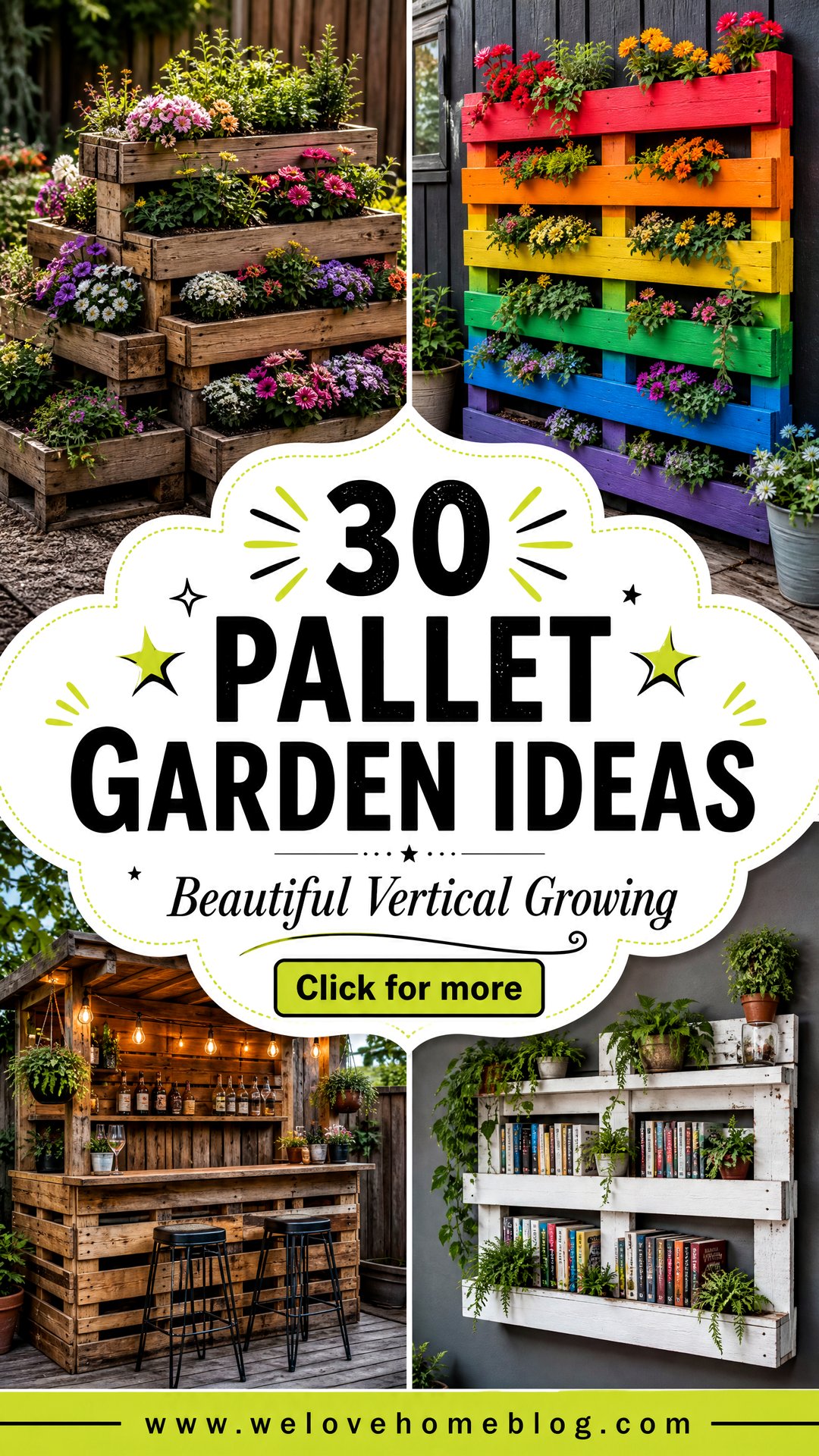 30 Pallet Garden Ideas for Beautiful DIY Vertical Growing - 30 Pallet Garden Ideas for Beautiful DIY Vertical Growing