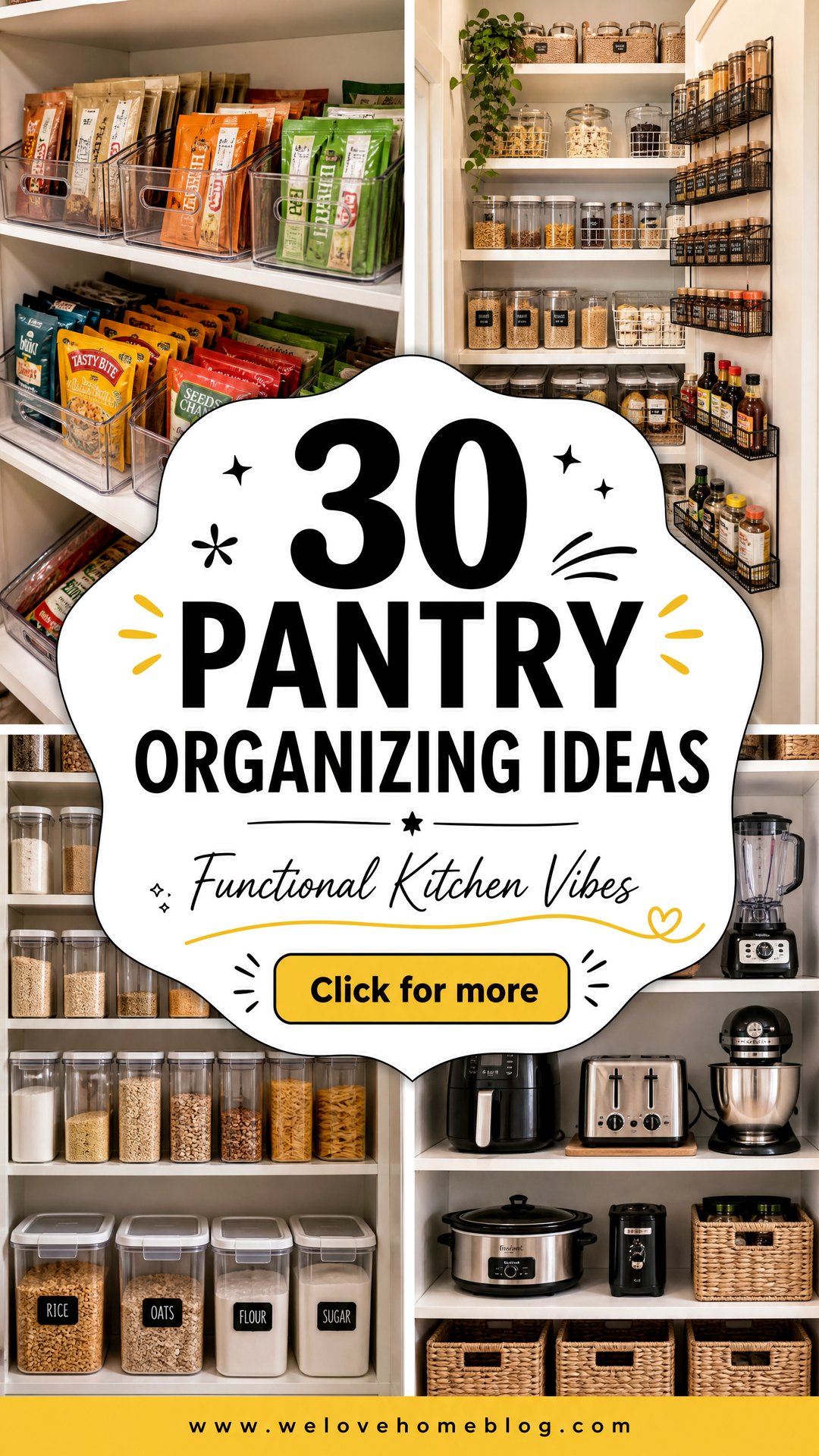 30 Pantry Organizing Ideas for a Functional Kitchen - 30 Pantry Organizing Ideas for a Functional Kitchen