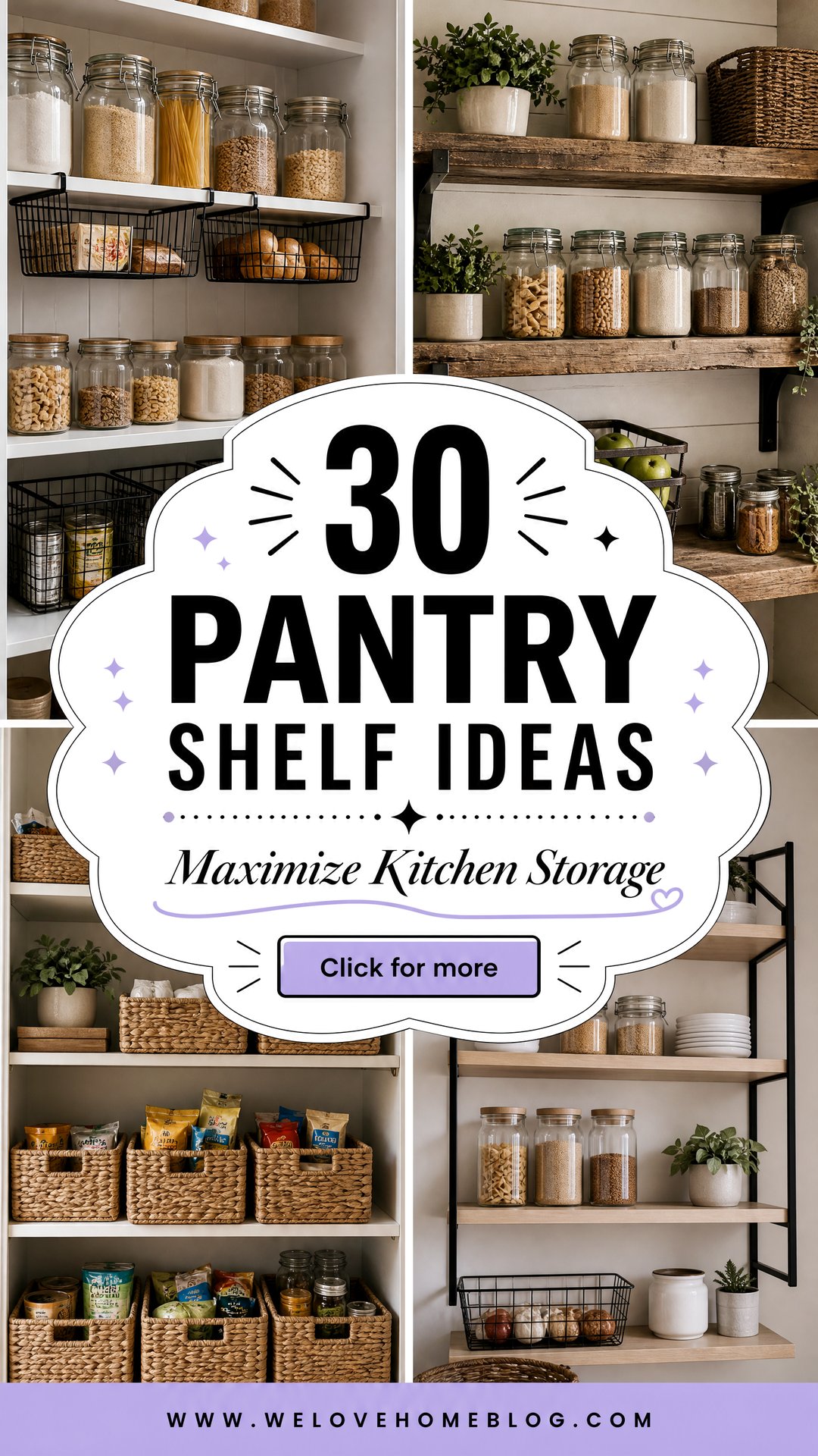 30 Pantry Shelf Ideas to Maximize Your Kitchen Storage - 30 Pantry Shelf Ideas to Maximize Your Kitchen Storage