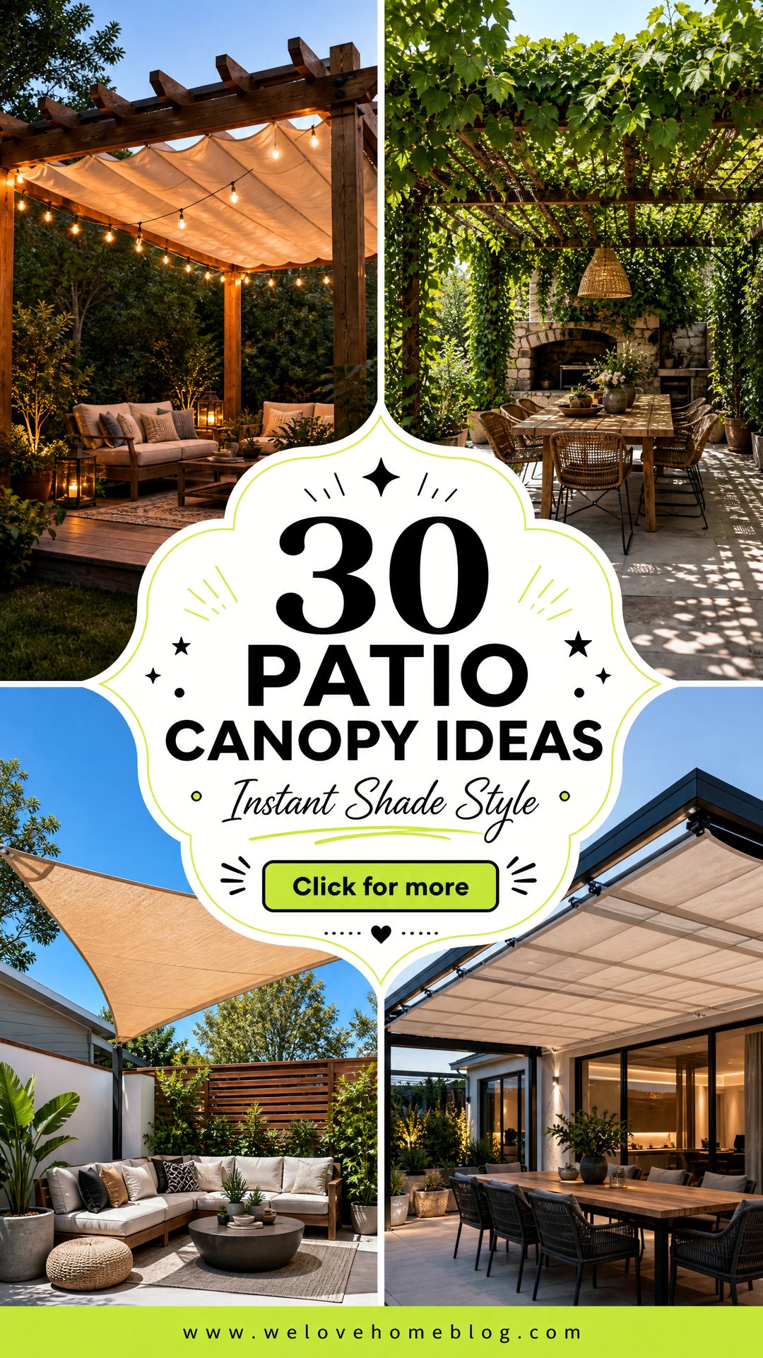 30 Patio Canopy Ideas for Instant Shade and Style - 30 Patio Canopy Ideas for Instant Shade and Style