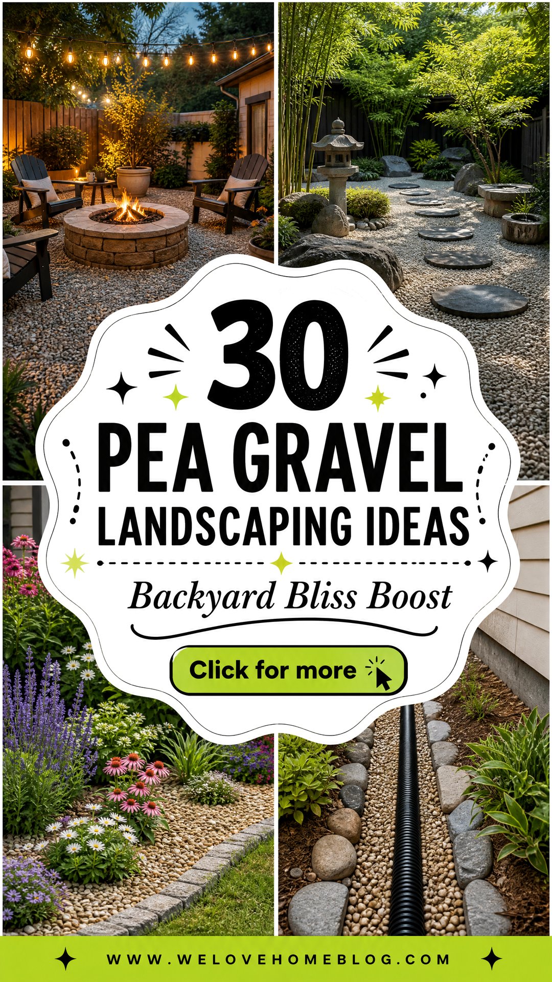 30 Pea Gravel Landscaping Ideas for Your Backyard - 30 Pea Gravel Landscaping Ideas for Your Backyard