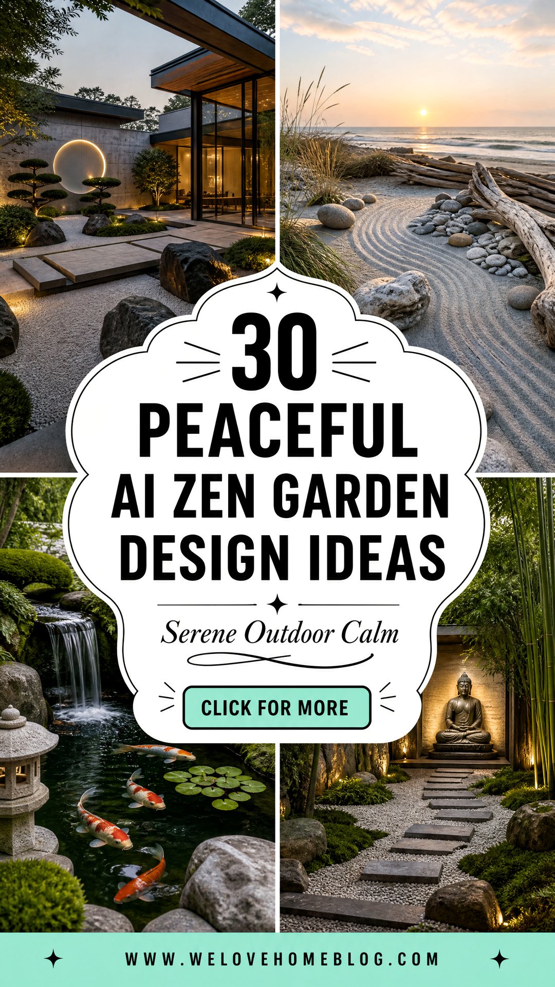 30 Peaceful AI Zen Garden Design Ideas to Explore - 30 Peaceful AI Zen Garden Design Ideas to Explore