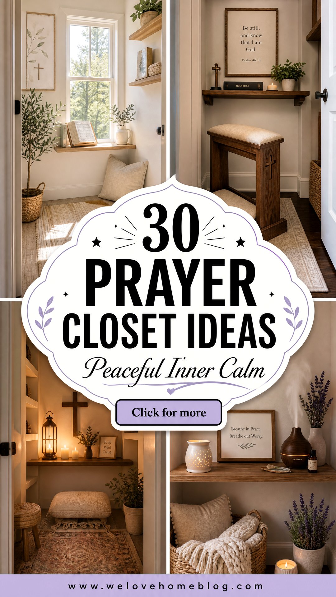 30 Peaceful Prayer Closet Ideas for Inner Calm - 30 Peaceful Prayer Closet Ideas for Inner Calm