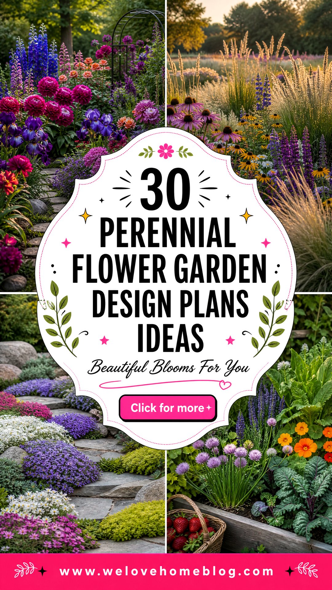 30 Perennial Flower Garden Design Plans Ideas for You - 30 Perennial Flower Garden Design Plans Ideas for You