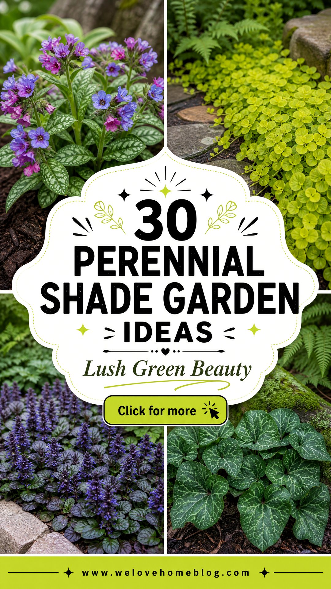 30 Perennial Shade Garden Ideas for Lush Greenery - 30 Perennial Shade Garden Ideas for Lush Greenery