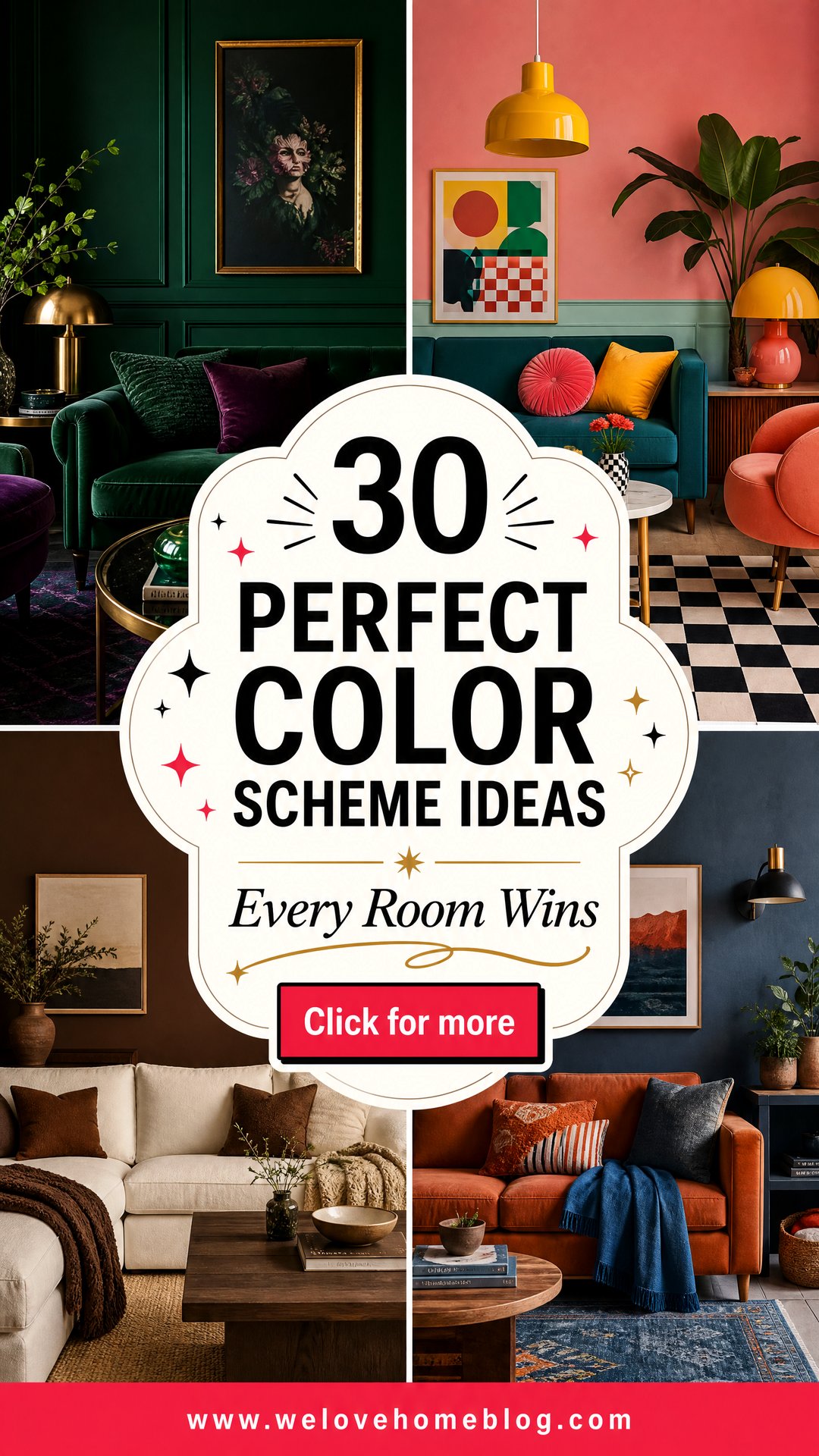 30 Perfect Color Scheme Ideas for Every Room in Home - 30 Perfect Color Scheme Ideas for Every Room in Home