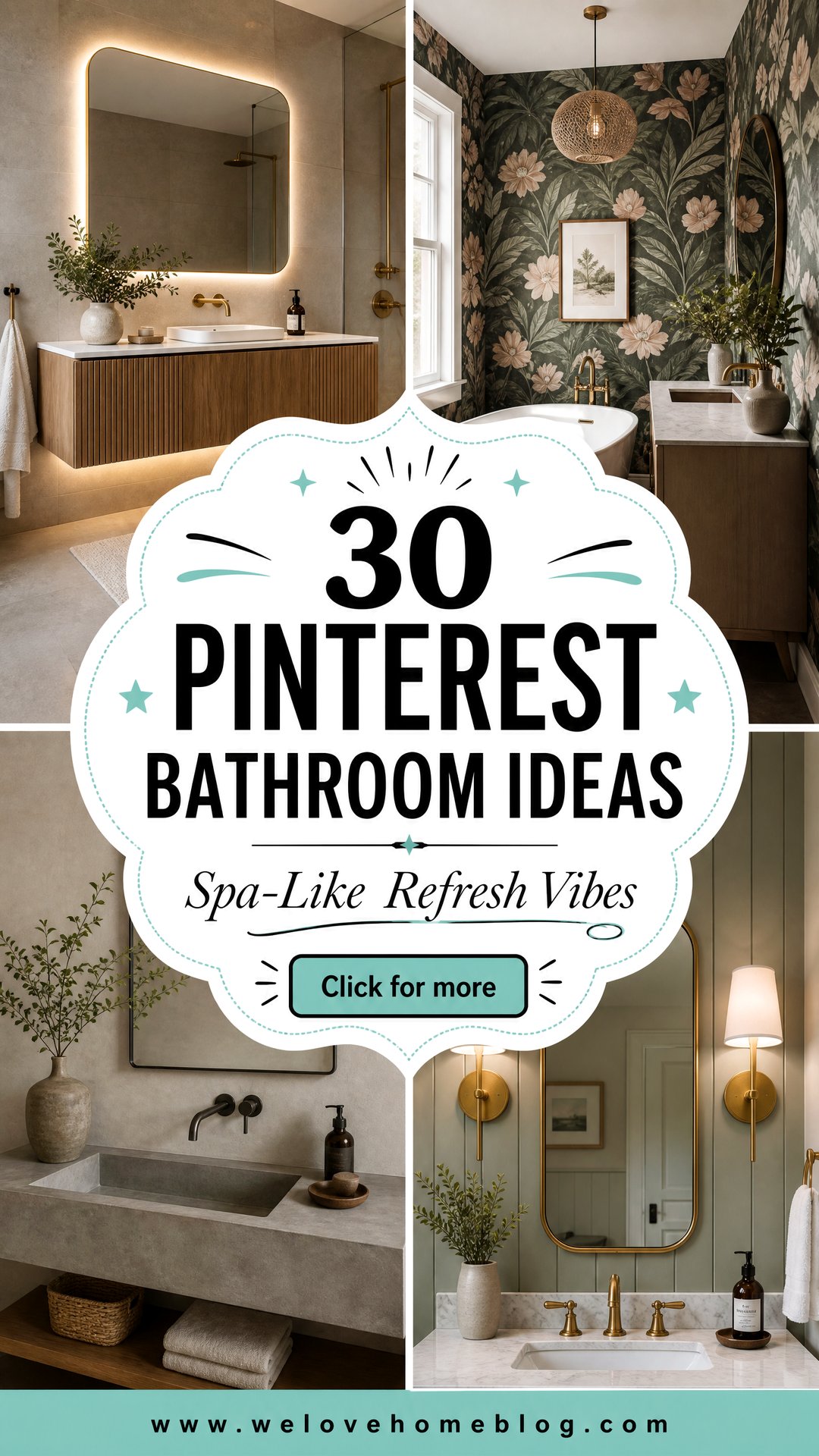 30 Pinterest Bathroom Ideas for a Spa-Like Refresh - 30 Pinterest Bathroom Ideas for a Spa-Like Refresh
