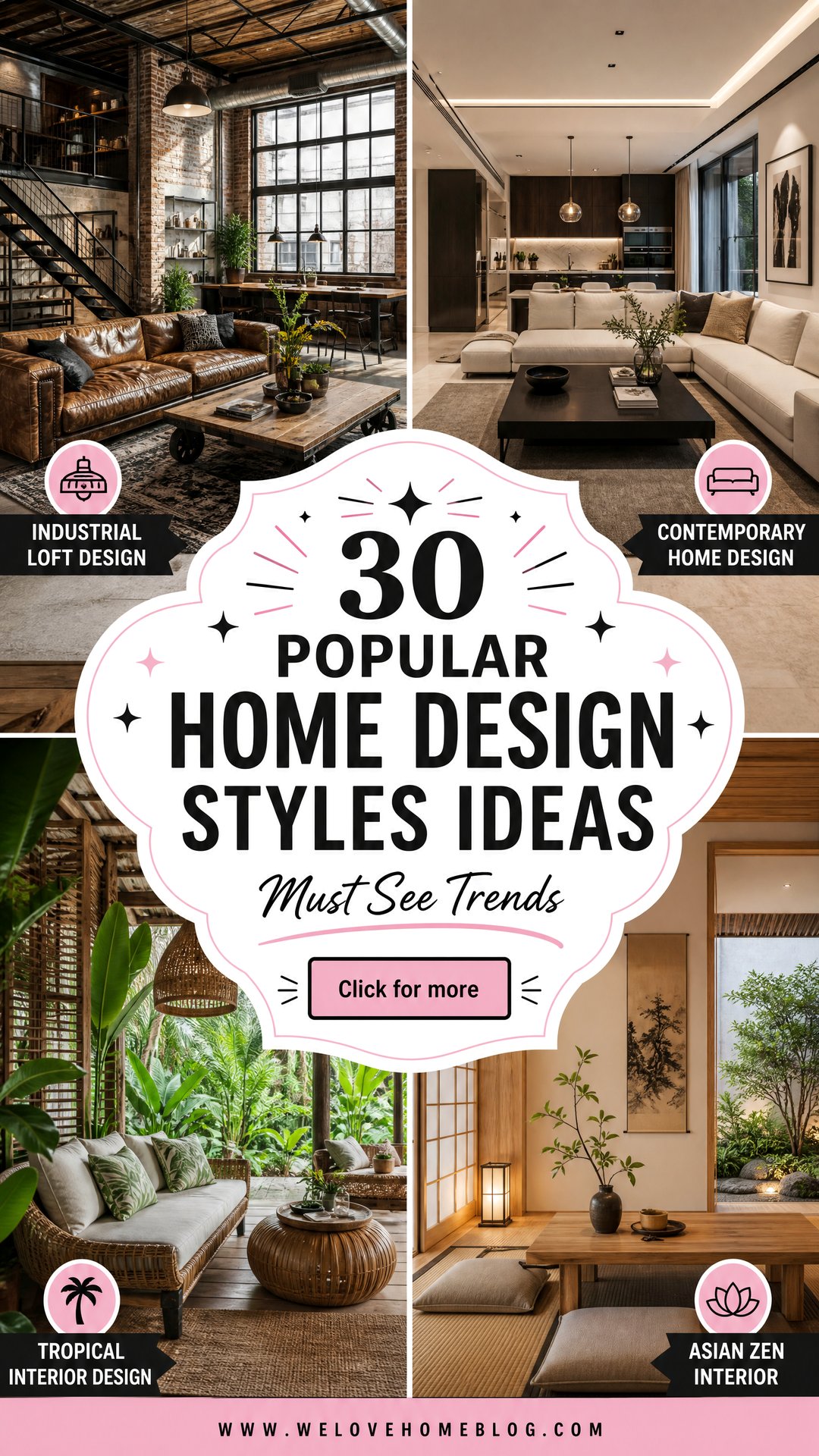 30 Popular Home Design Styles Ideas You Need to See - 30 Popular Home Design Styles Ideas You Need to See