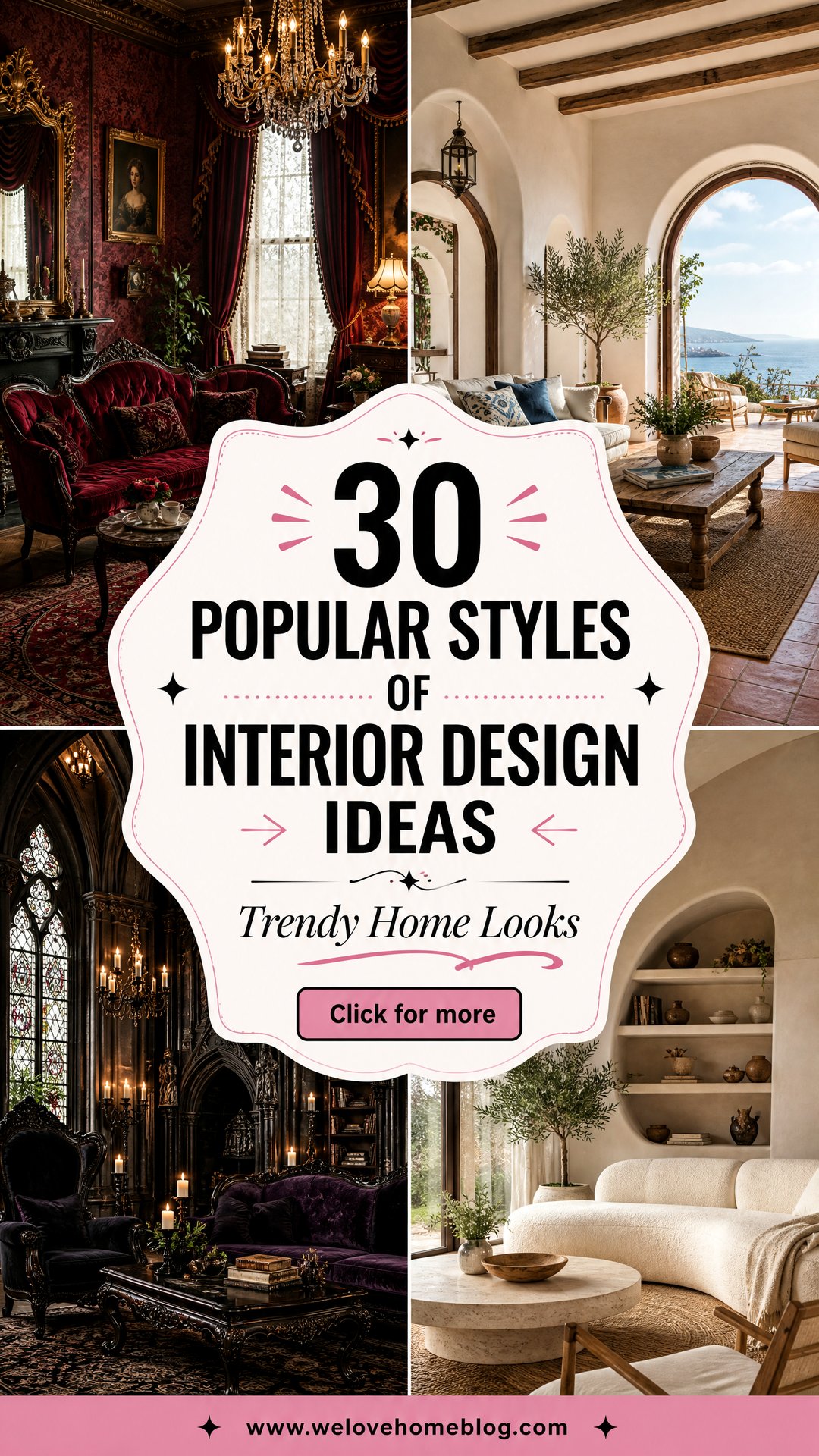 30 Popular Styles of Interior Design Ideas for Your Home - 30 Popular Styles of Interior Design Ideas for Your Home