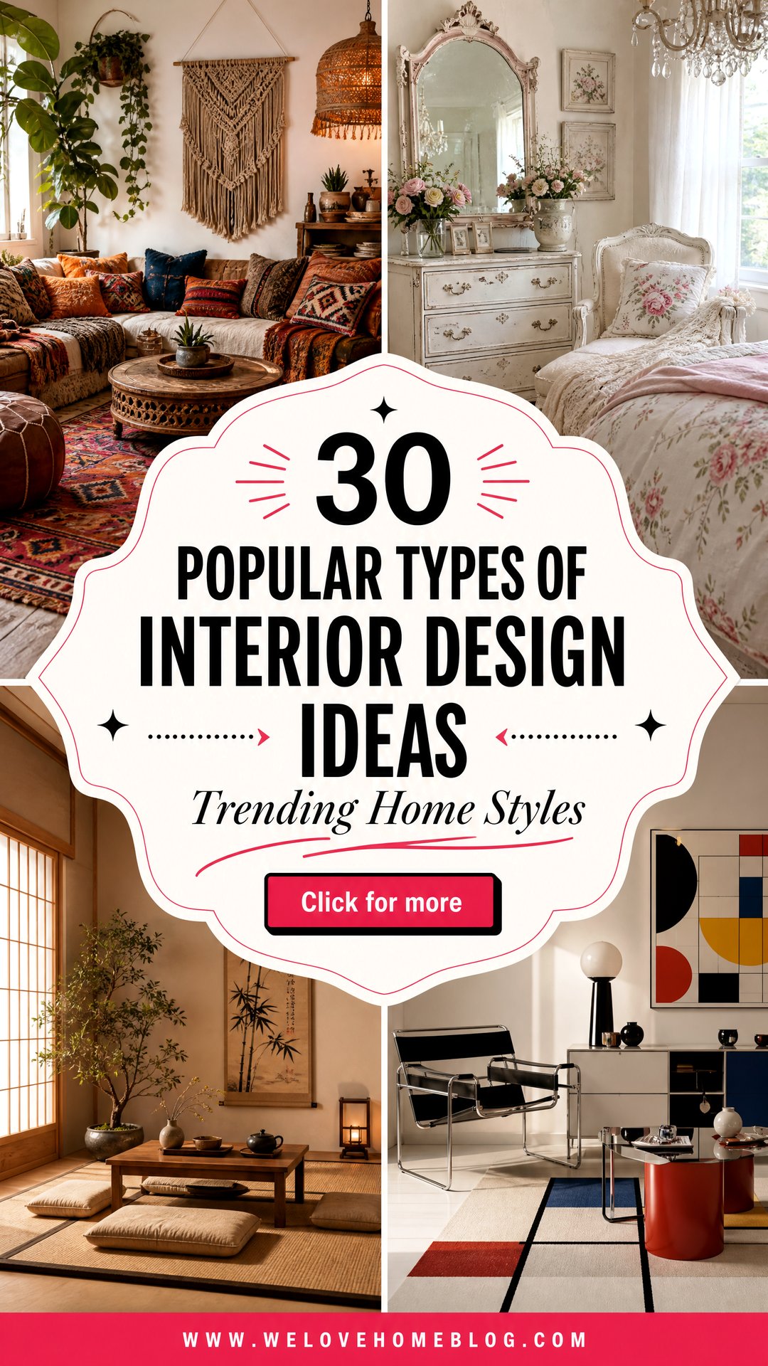 30 Popular Types of Interior Design Ideas for Homes - 30 Popular Types of Interior Design Ideas for Homes