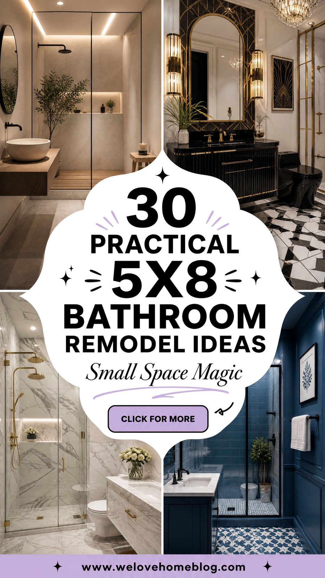 30 Practical 5x8 Bathroom Remodel Ideas for Homeowners - 30 Practical 5x8 Bathroom Remodel Ideas for Homeowners