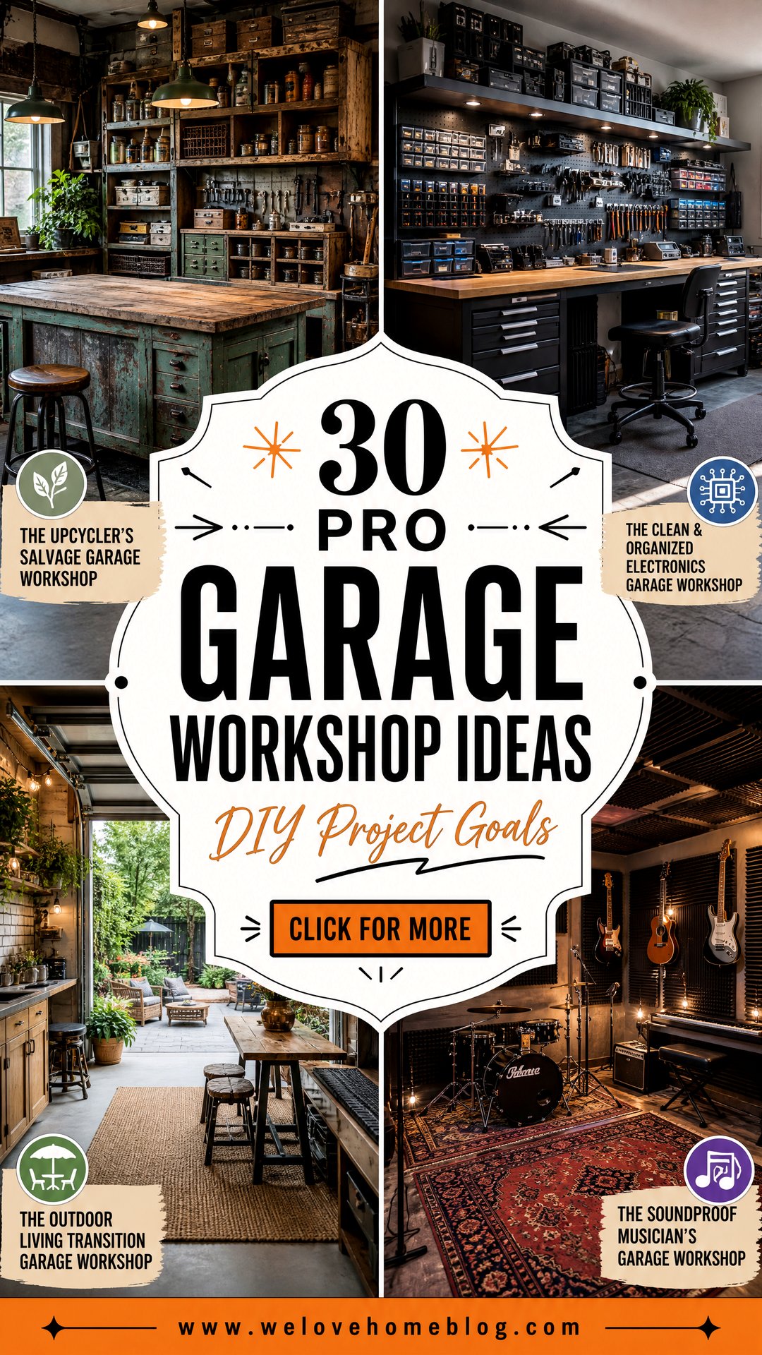 30 Pro Garage Workshop Ideas for Your DIY Projects - 30 Pro Garage Workshop Ideas for Your DIY Projects