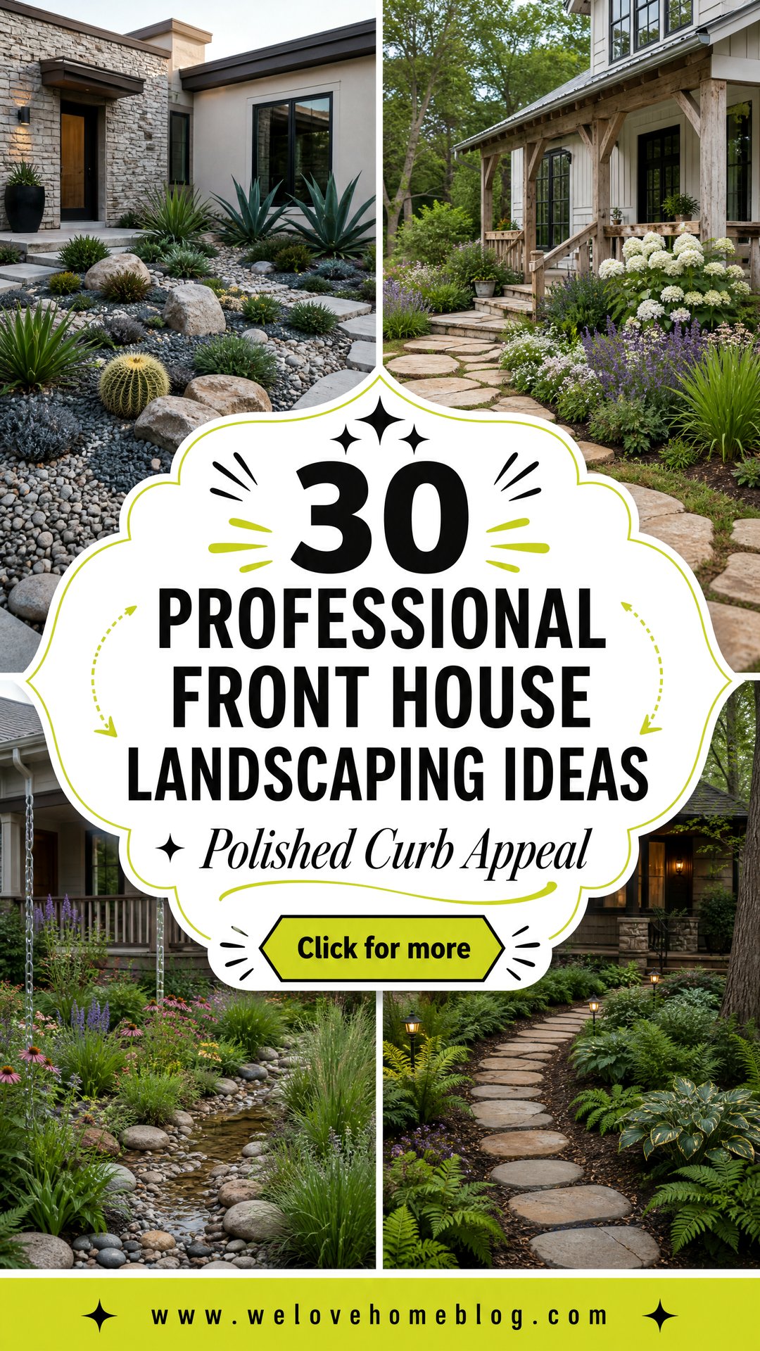 30 Professional Front House Landscaping Ideas - 30 Professional Front House Landscaping Ideas