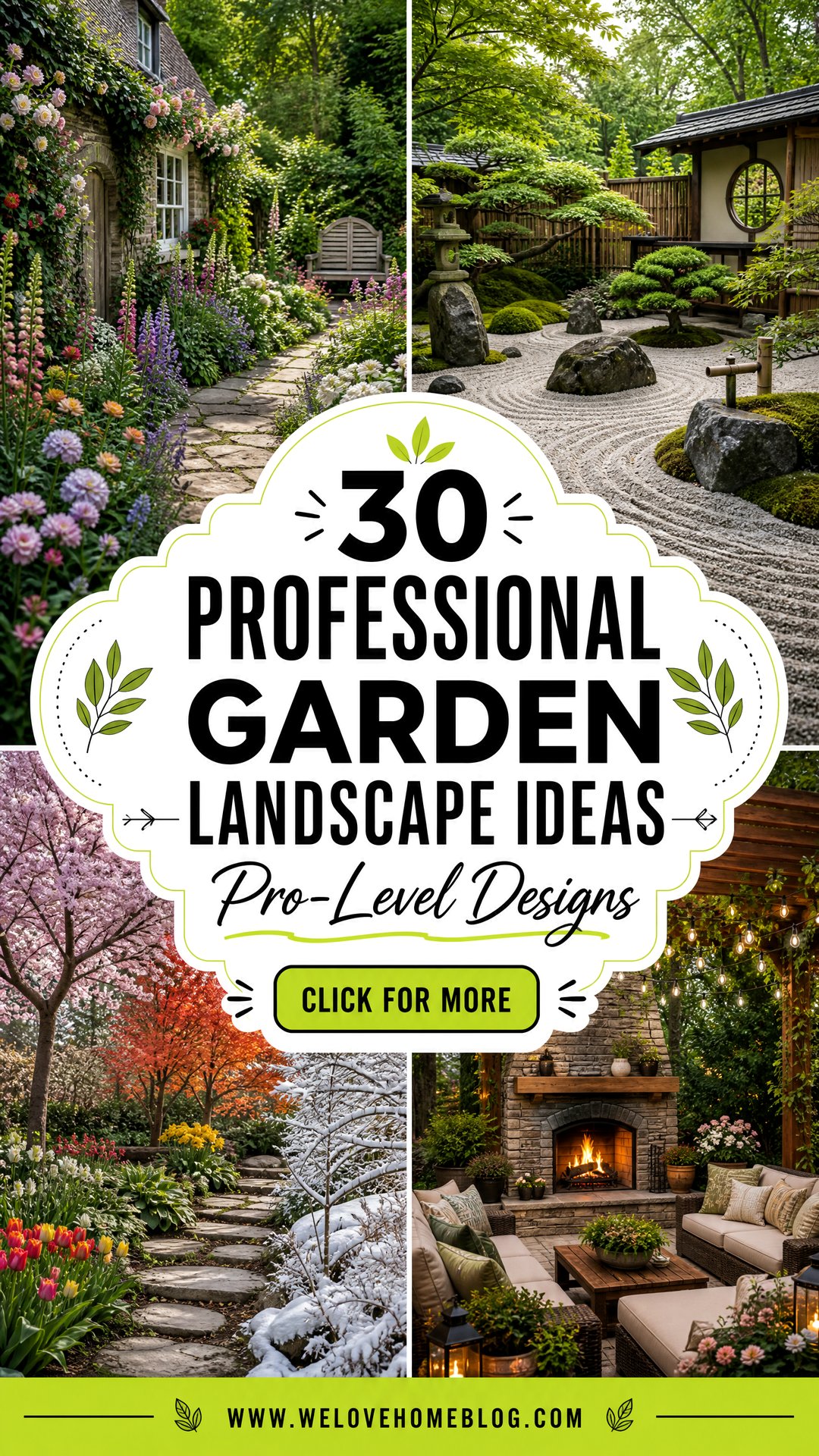 30 Professional Garden Landscape Ideas for Homeowners - 30 Professional Garden Landscape Ideas for Homeowners