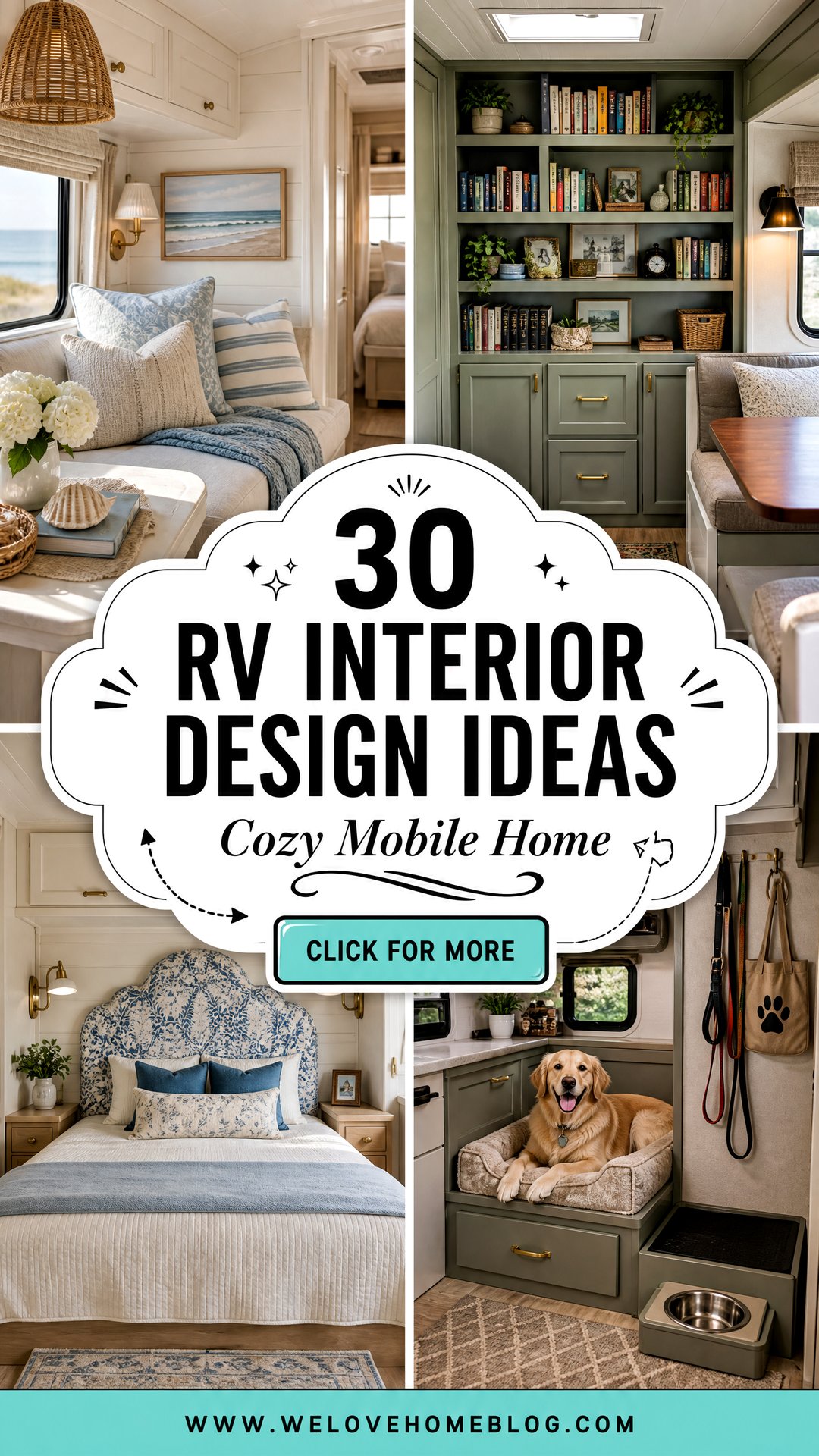 30 RV Interior Design Ideas for a Cozy Mobile Home - 30 RV Interior Design Ideas for a Cozy Mobile Home