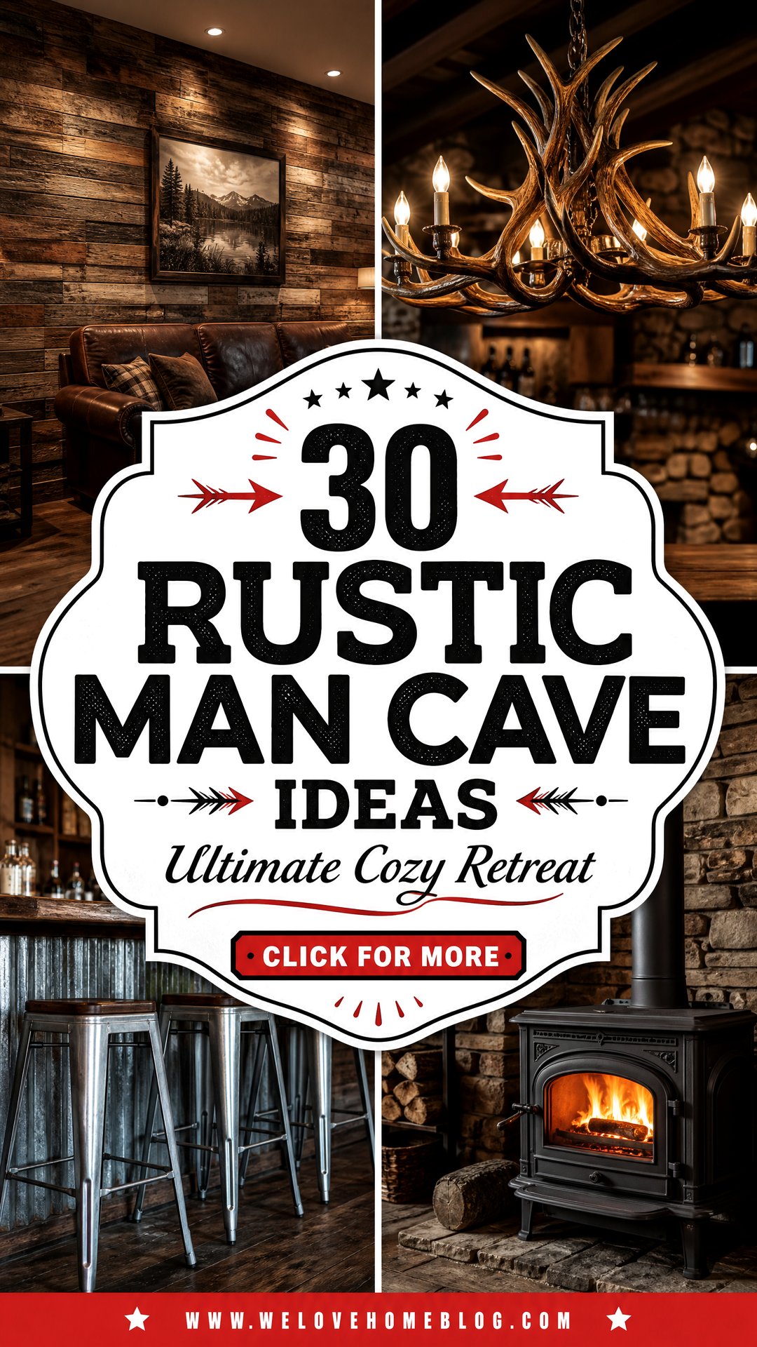 30 Rustic Man Cave Ideas for the Ultimate Retreat - 30 Rustic Man Cave Ideas for the Ultimate Retreat