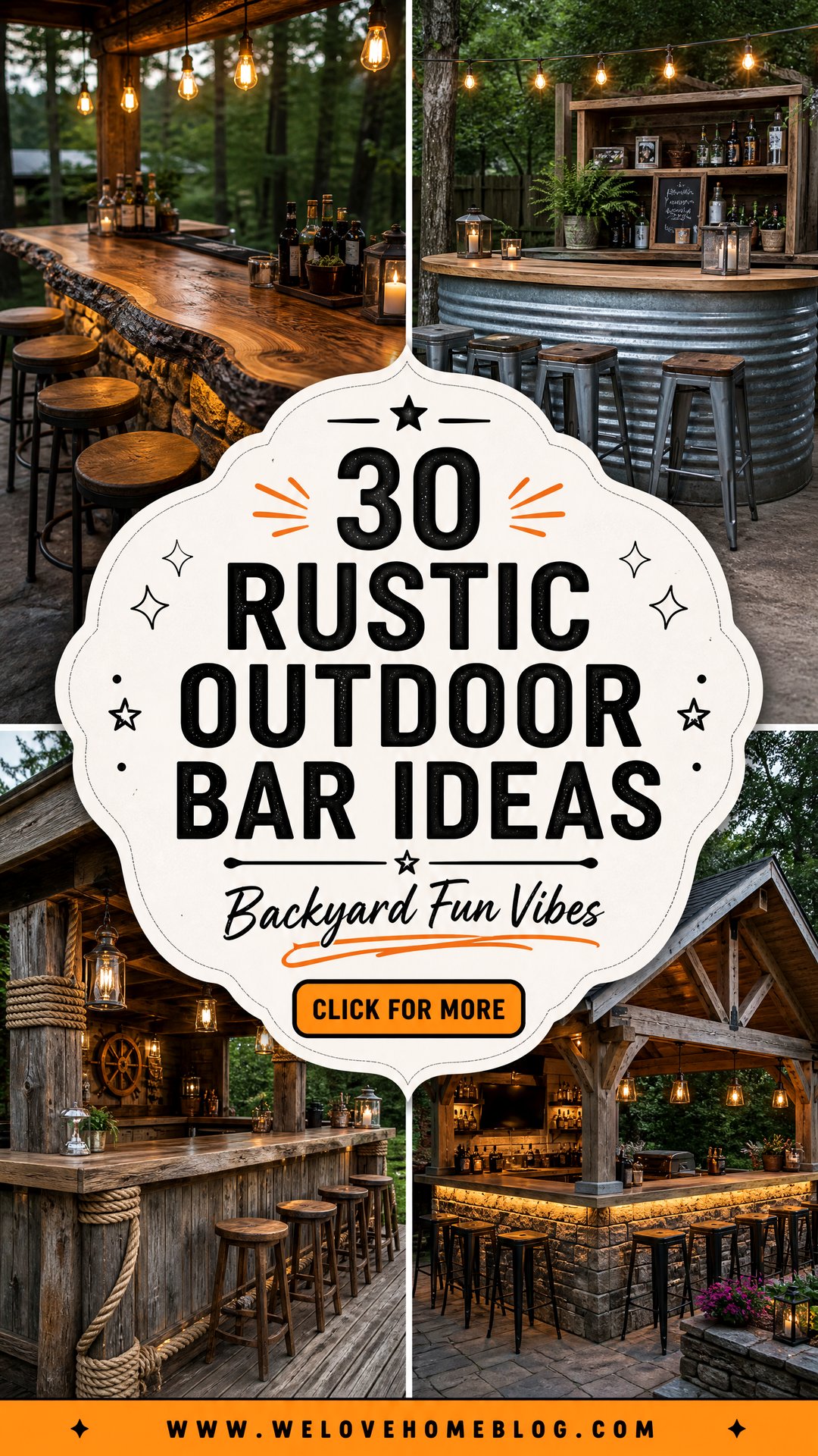 30 Rustic Outdoor Bar Ideas for Backyard Fun - 30 Rustic Outdoor Bar Ideas for Backyard Fun