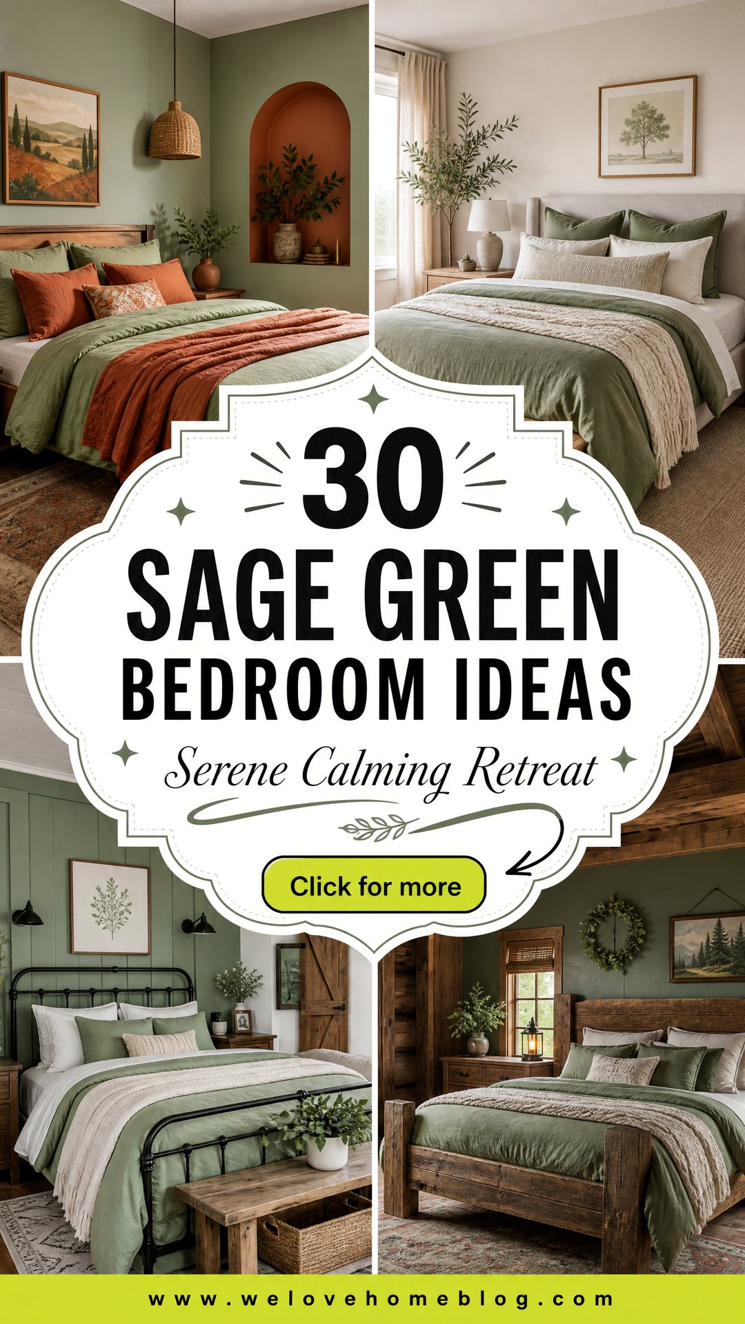 30 Sage Green Bedroom Ideas for a Serene Retreat - 30 Sage Green Bedroom Ideas for a Serene Retreat