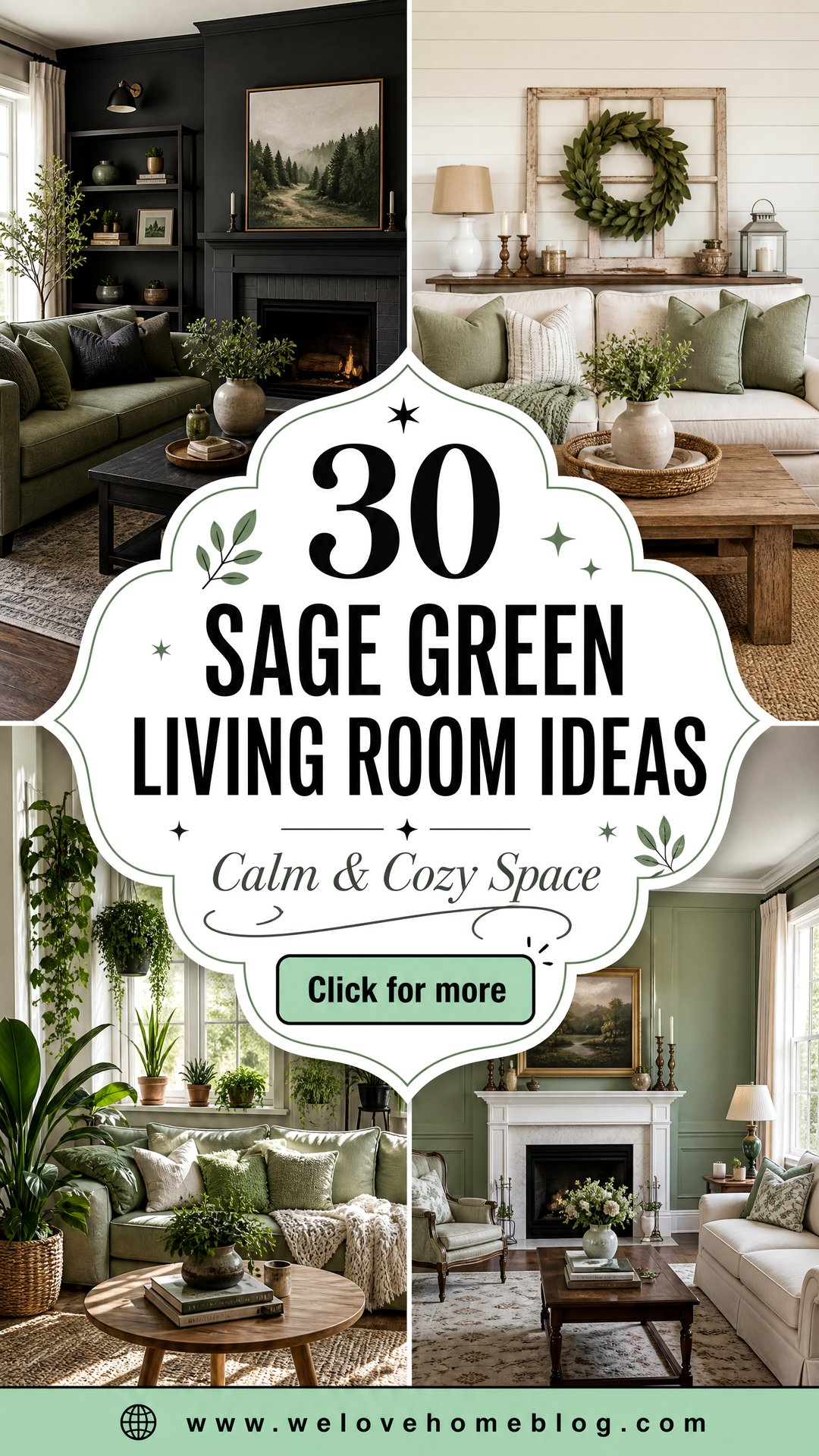 30 Sage Green Living Room Ideas for a Calming Space - 30 Sage Green Living Room Ideas for a Calming Space