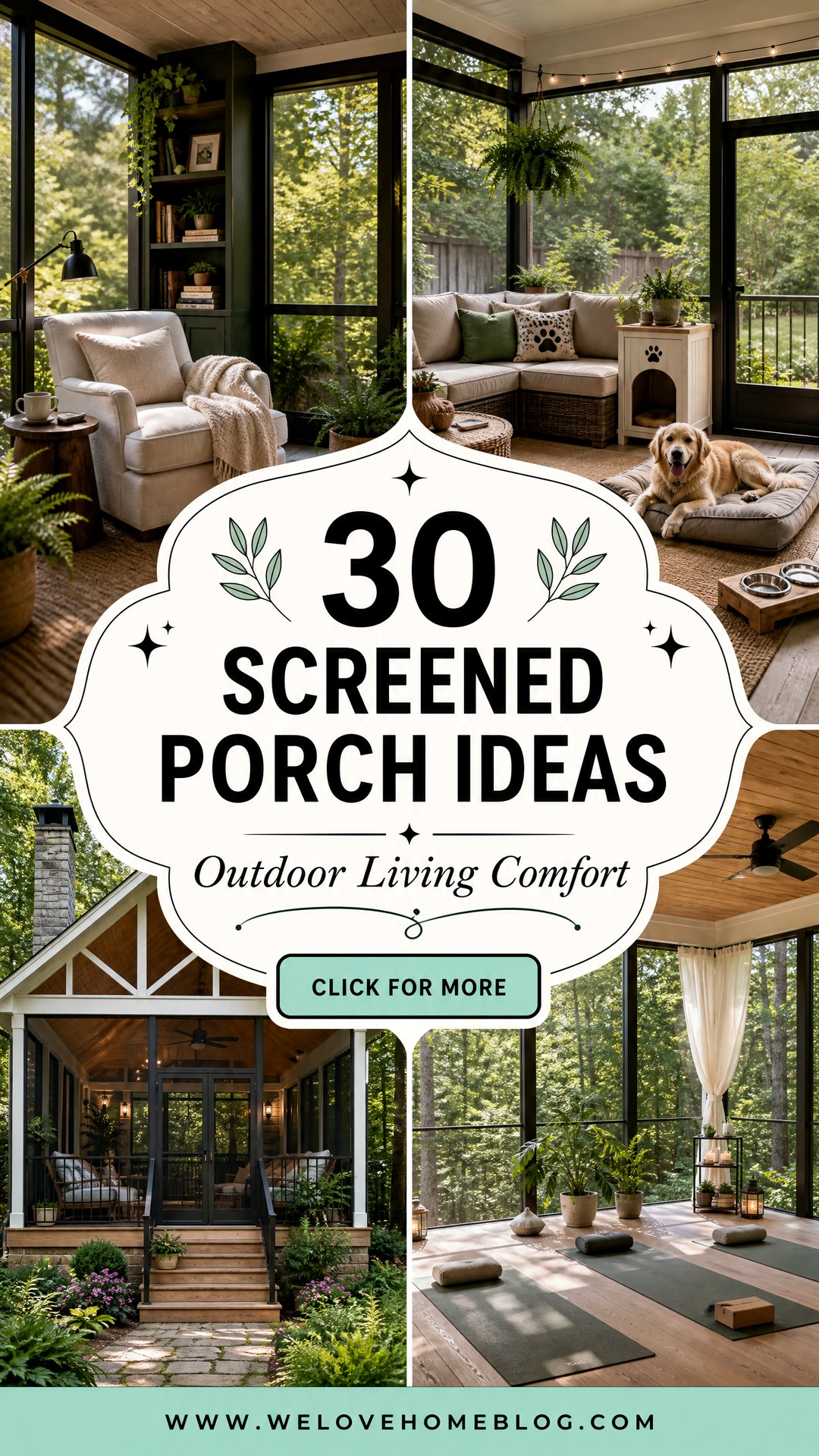 30 Screened Porch Ideas for Outdoor Living Comfort - 30 Screened Porch Ideas for Outdoor Living Comfort