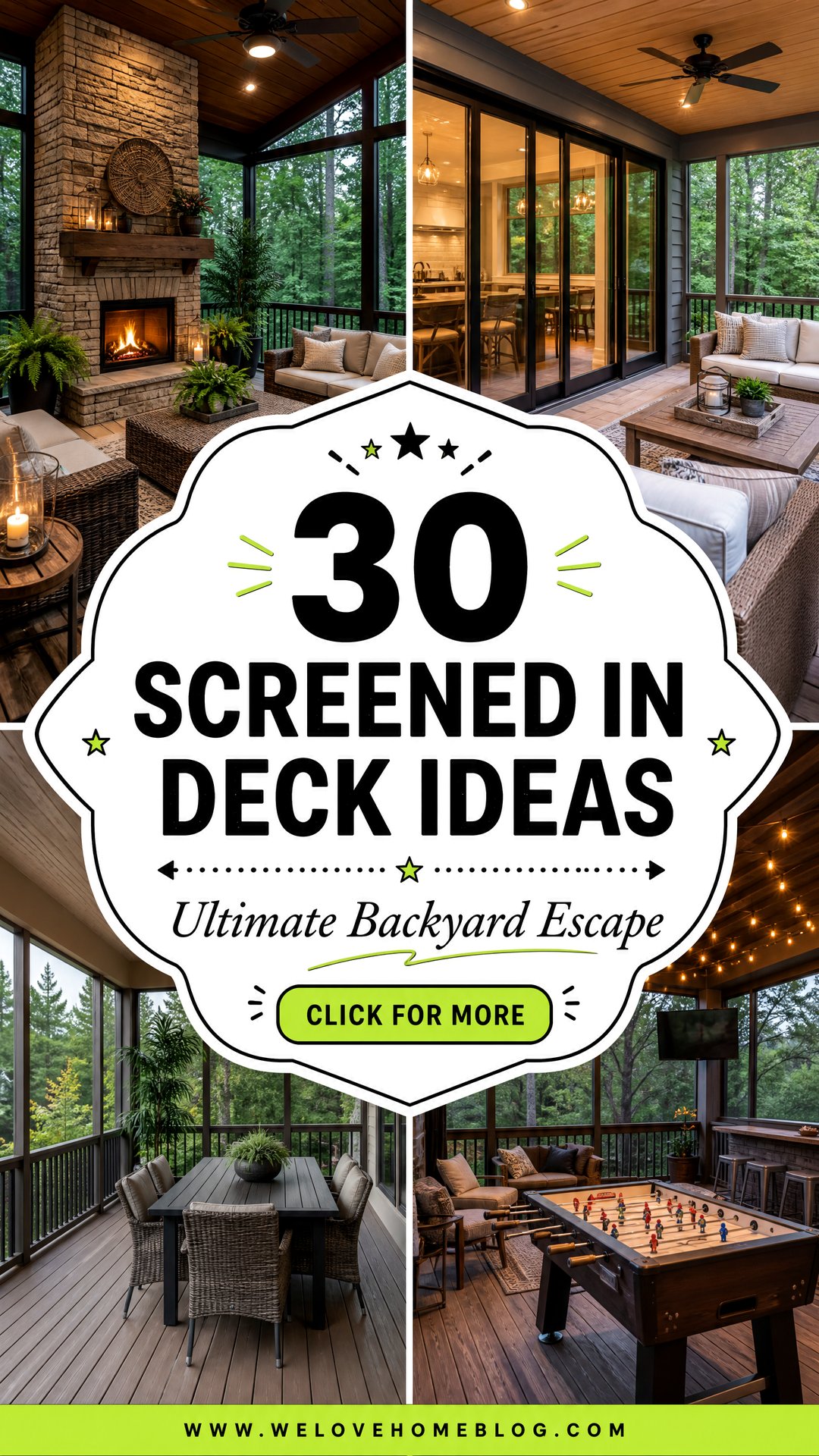 30 Screened in Deck Ideas for Your Ultimate Backyard - 30 Screened in Deck Ideas for Your Ultimate Backyard