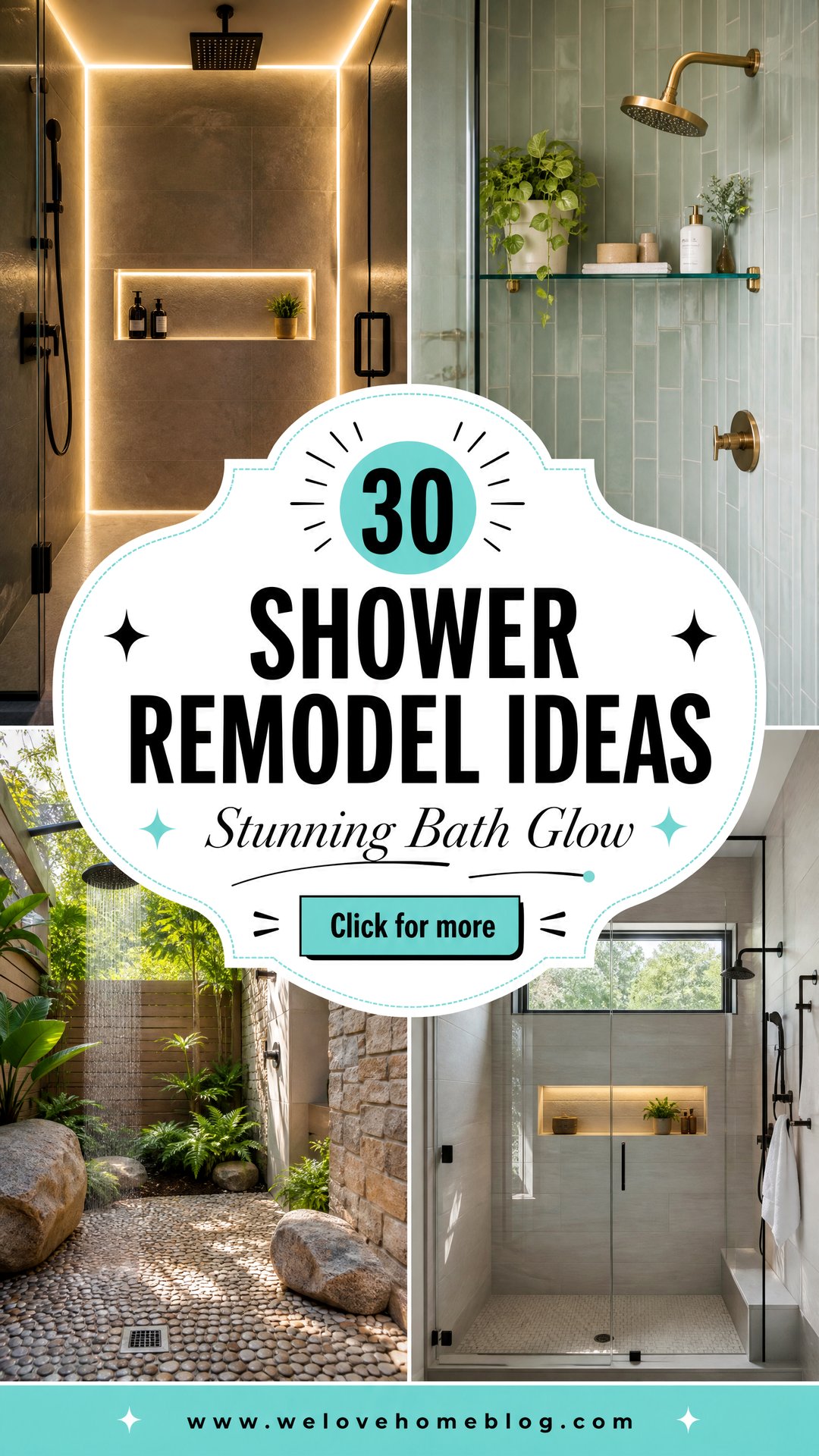 30 Shower Remodel Ideas for a Stunning Bathroom - 30 Shower Remodel Ideas for a Stunning Bathroom