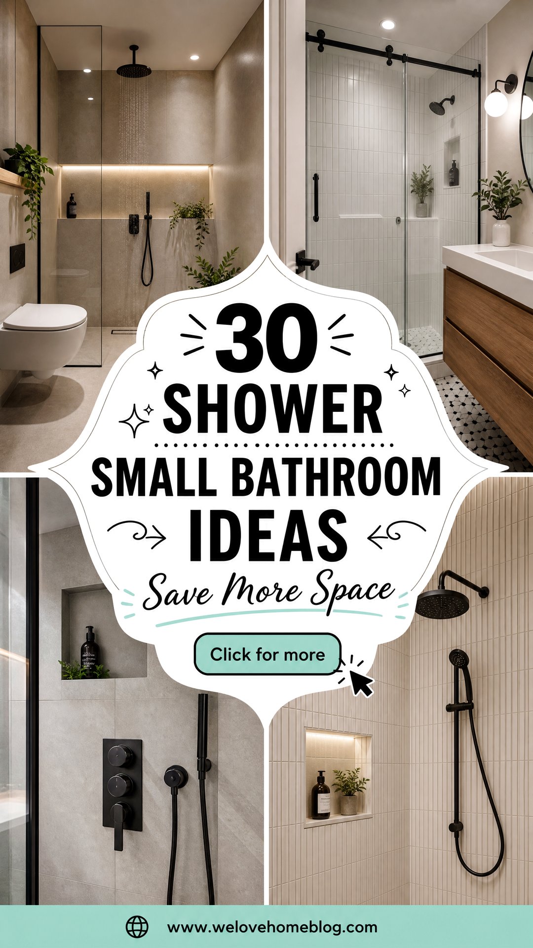 30 Shower Small Bathroom Ideas to Save Space - 30 Shower Small Bathroom Ideas to Save Space