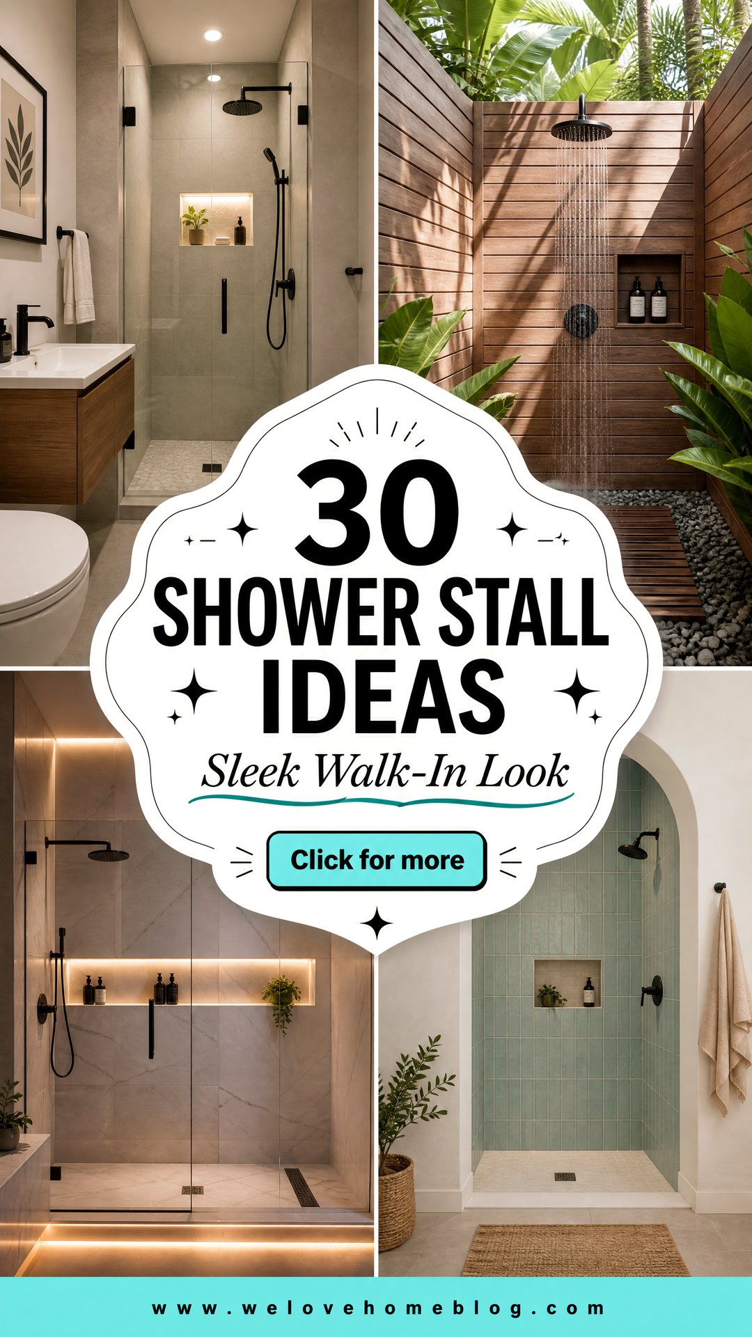 30 Shower Stall Ideas for a Sleek Walk-In Look - 30 Shower Stall Ideas for a Sleek Walk-In Look
